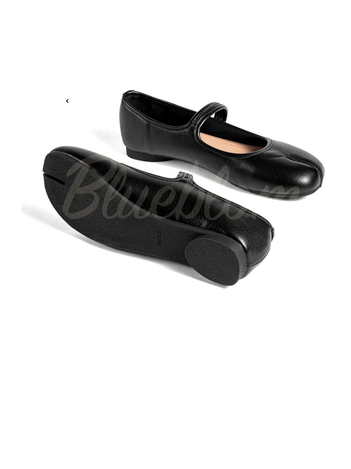 Black Round Toe Mary-Janes