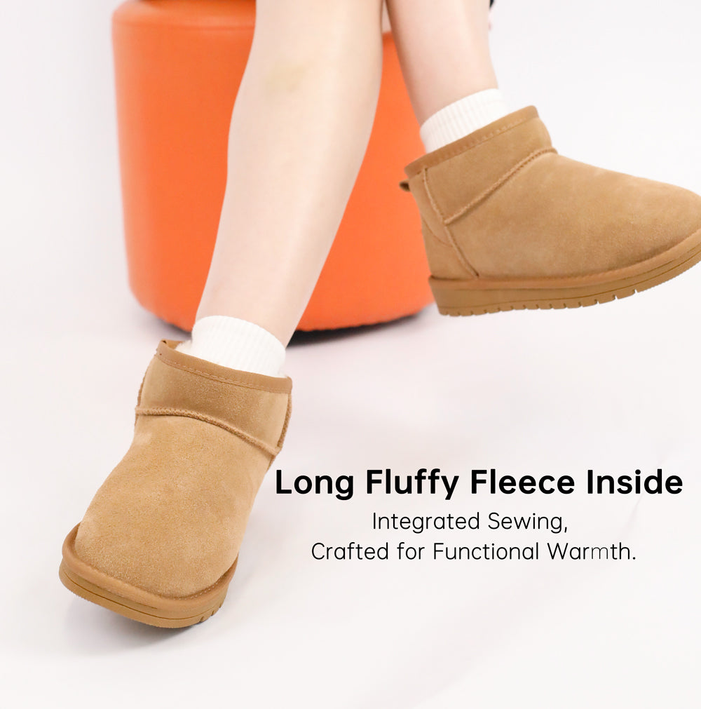 Flat Padded Classic Ankle Snow Boots