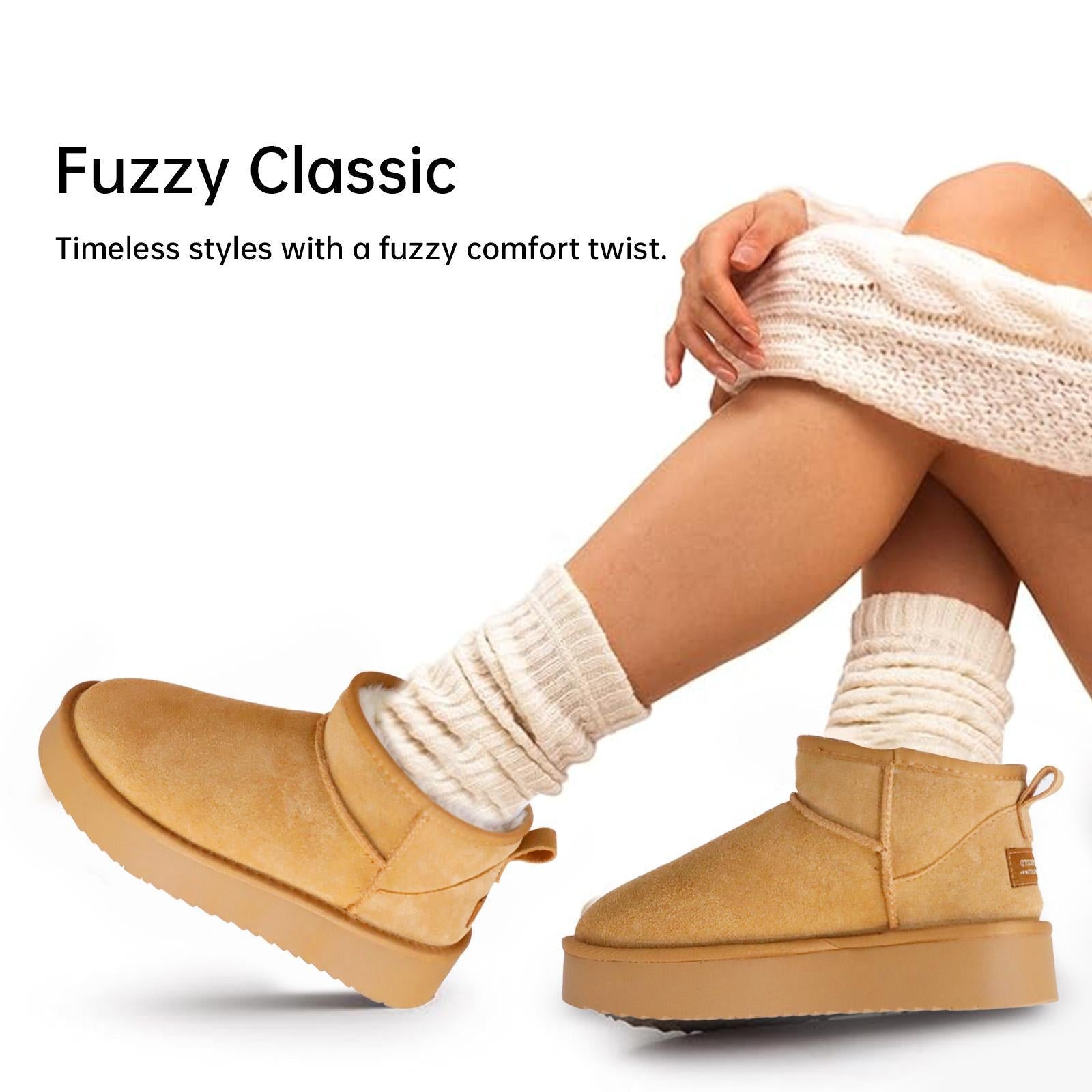 Platform Classic Ankle Snow Boots