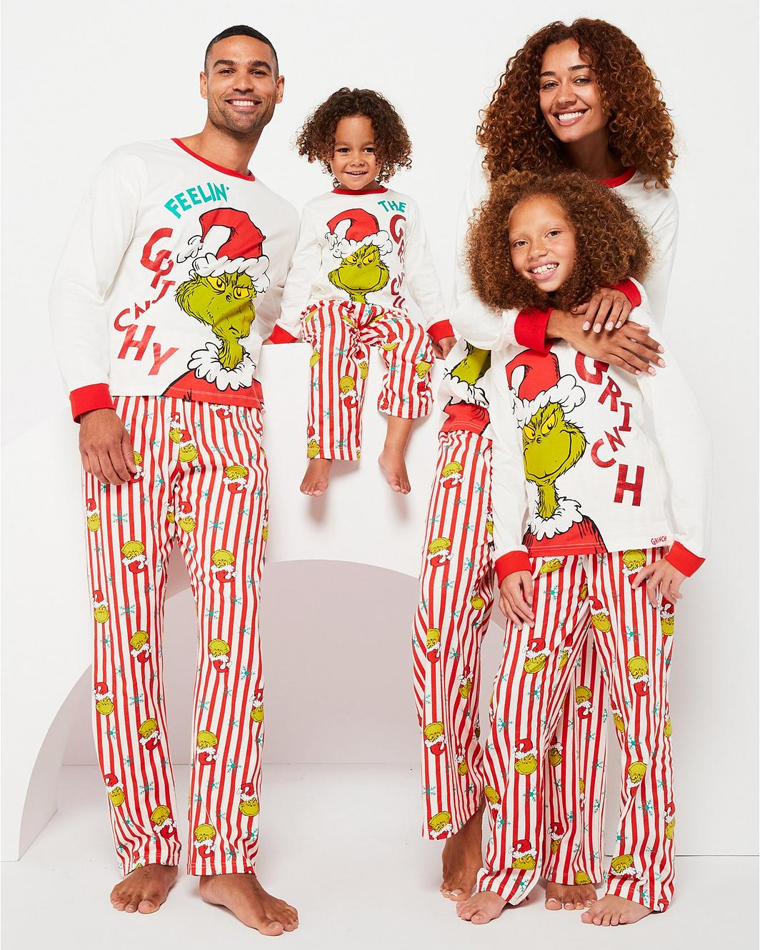 Festive Fusion-Family Matching Christmas Pajamas