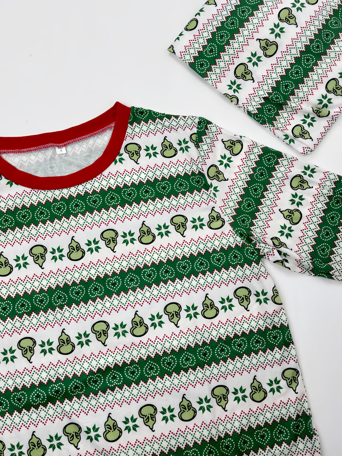 Green Grinch Stripe-Family Matching Christmas Pajamas