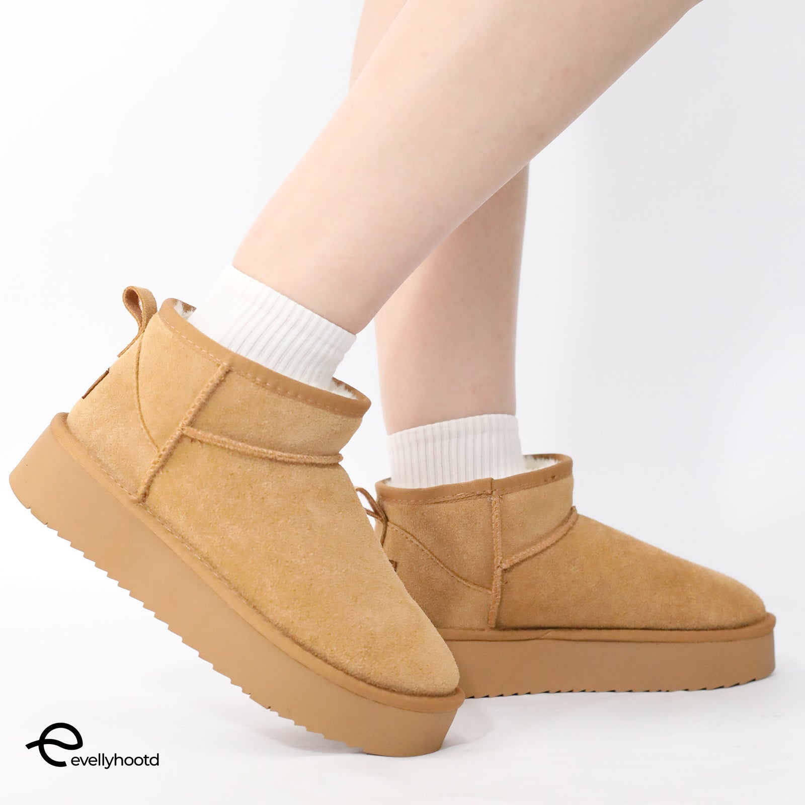 Platform Classic Ankle Snow Boots