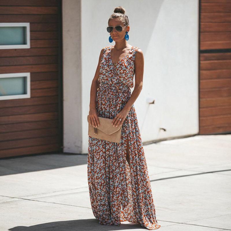 Chic Bohemian Long Boho Dress