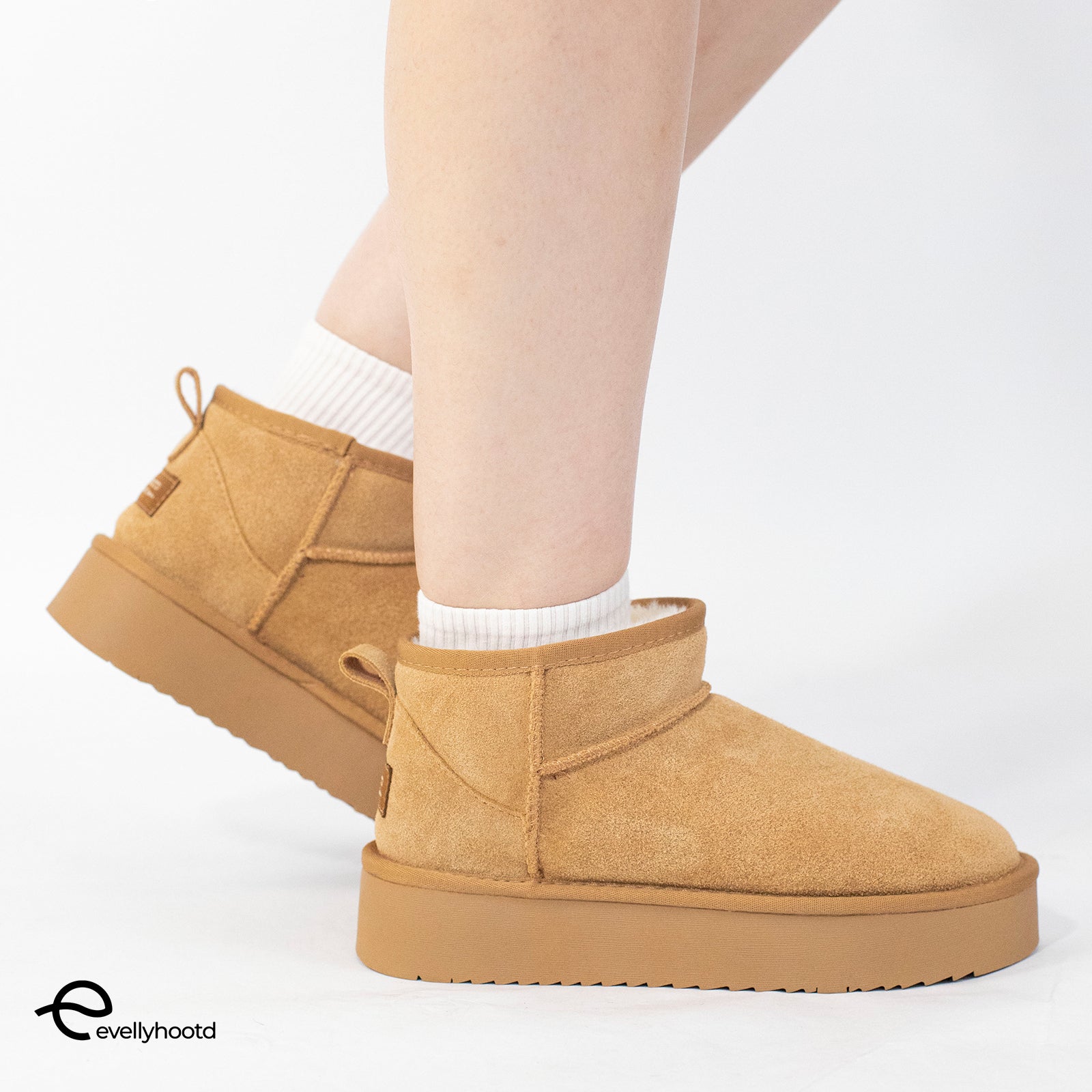 Platform Classic Ankle Snow Boots