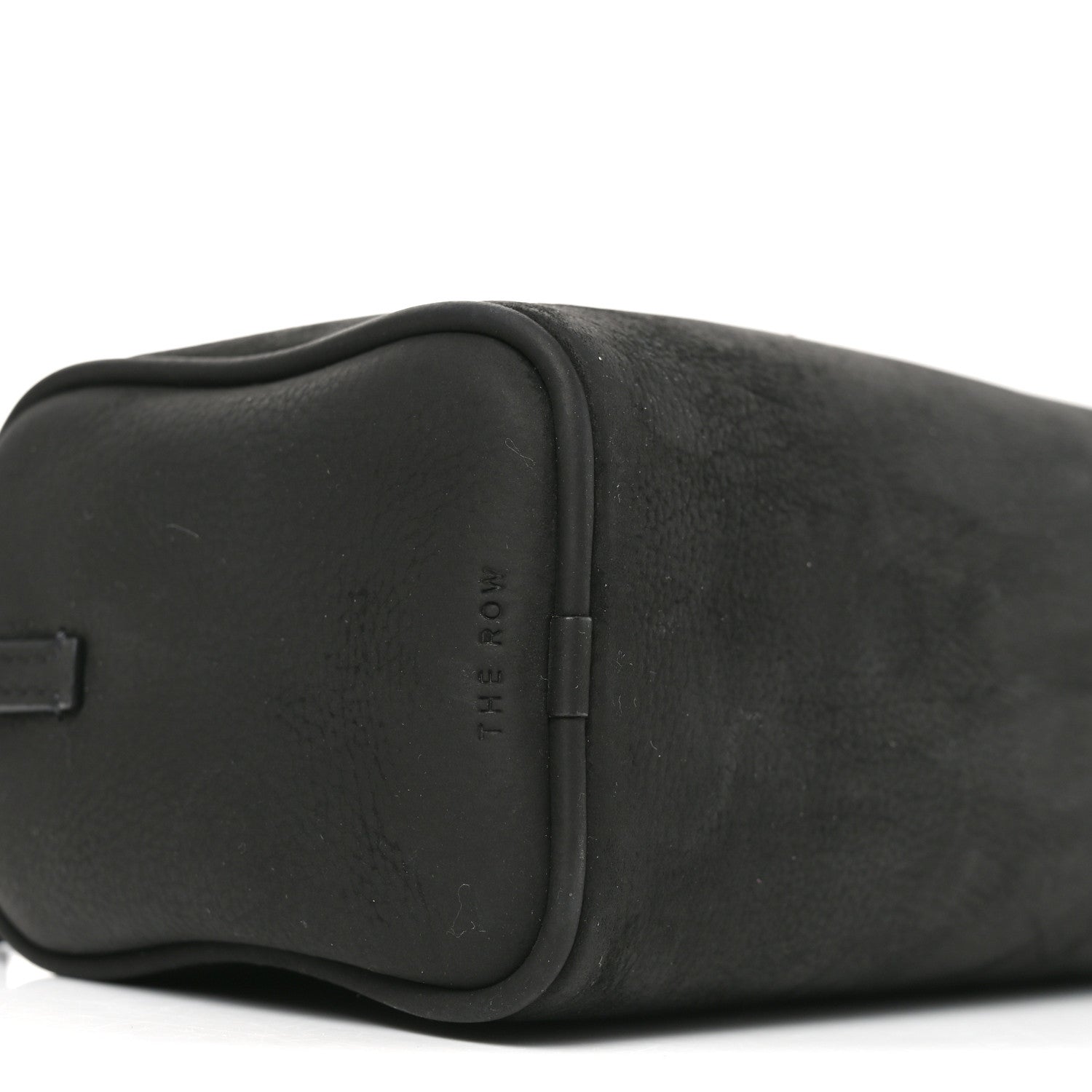 Nubuck 90's Leather Shoulder Bag Bag Black