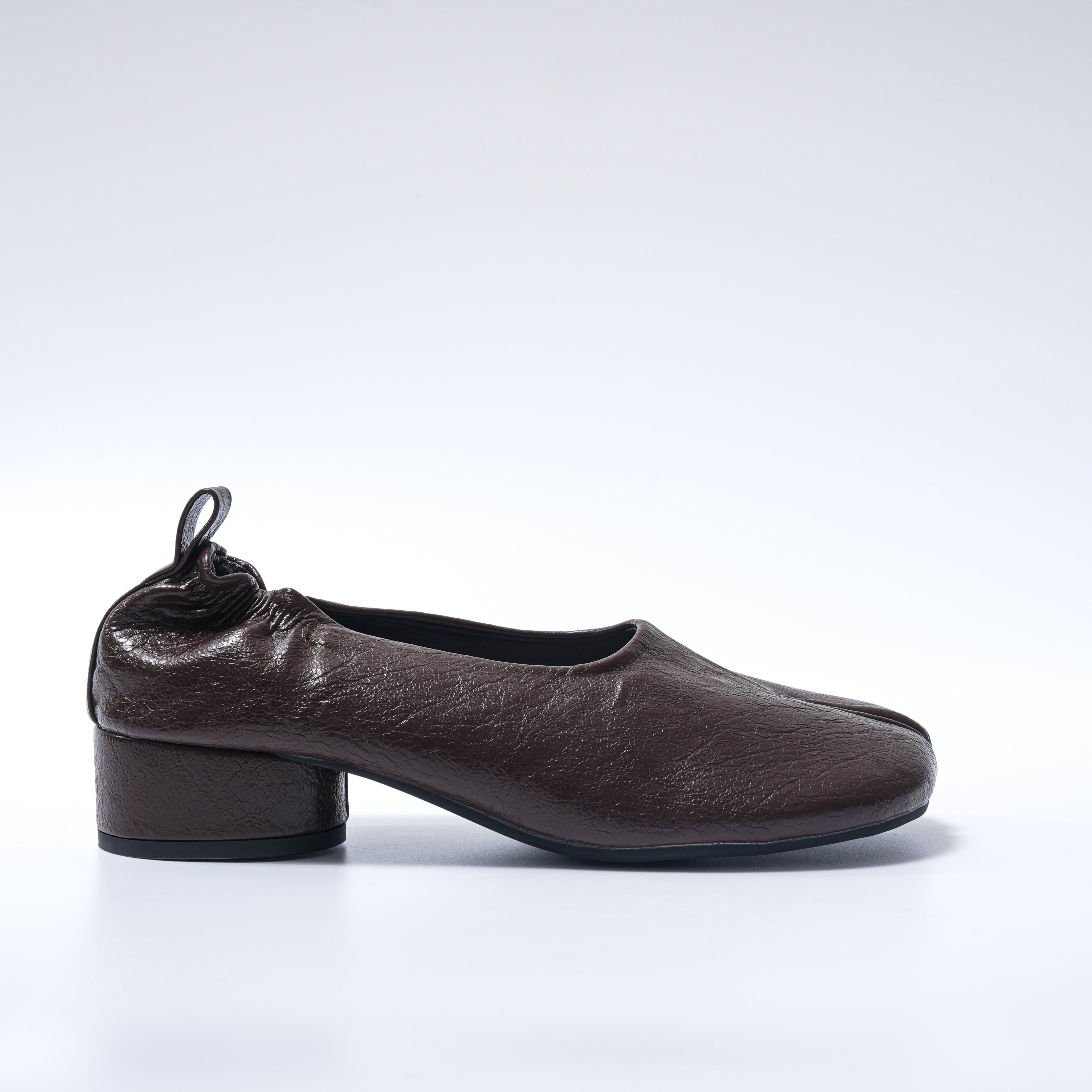 Babouche Tabi leather shoes