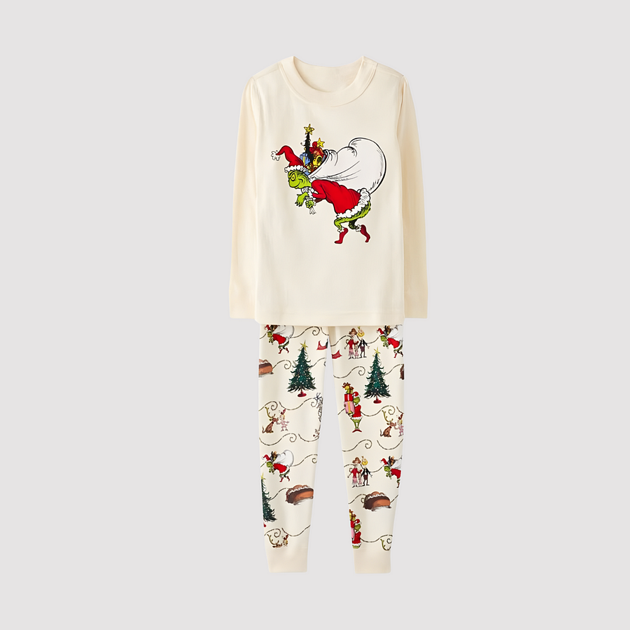 Joy Merry-Grinch Family Christmas Pajamas