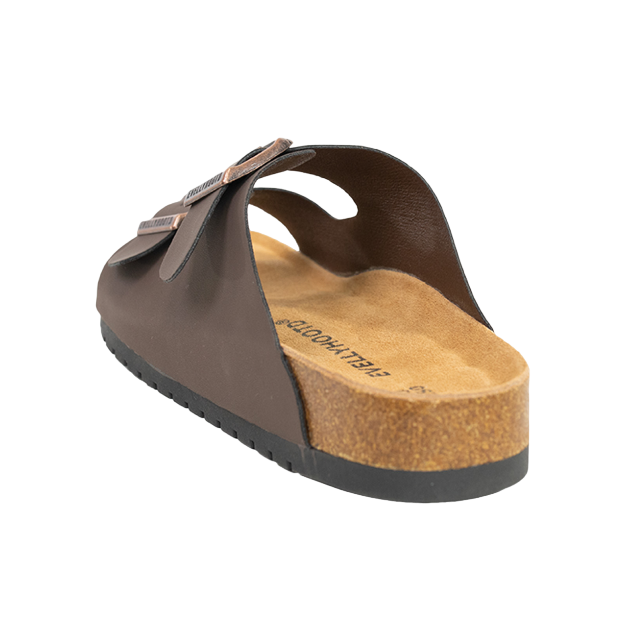 Open Toe Dual Buckle Cork Sandals