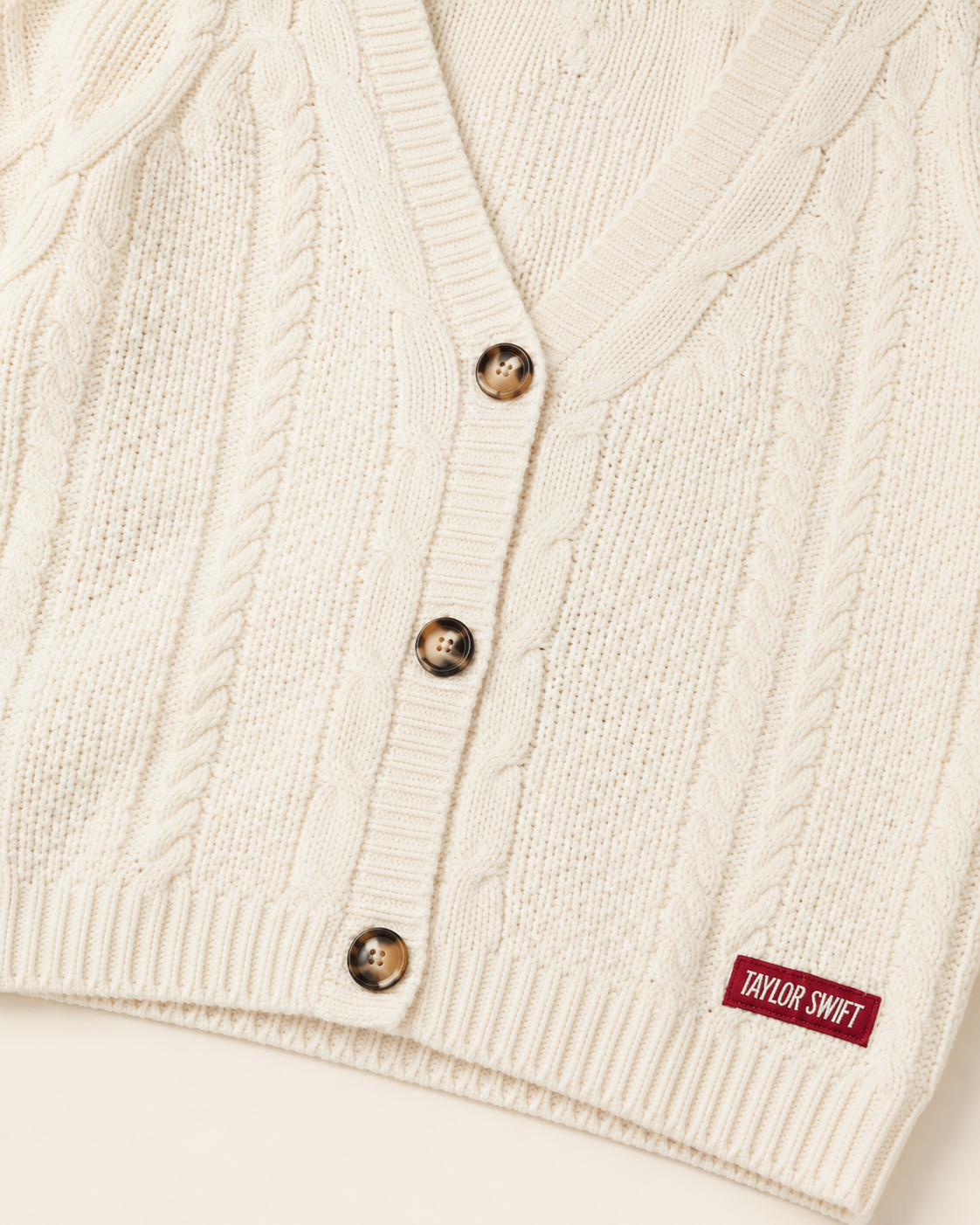 Red Taylors Version Cardigan, Holiday Knit Sweater