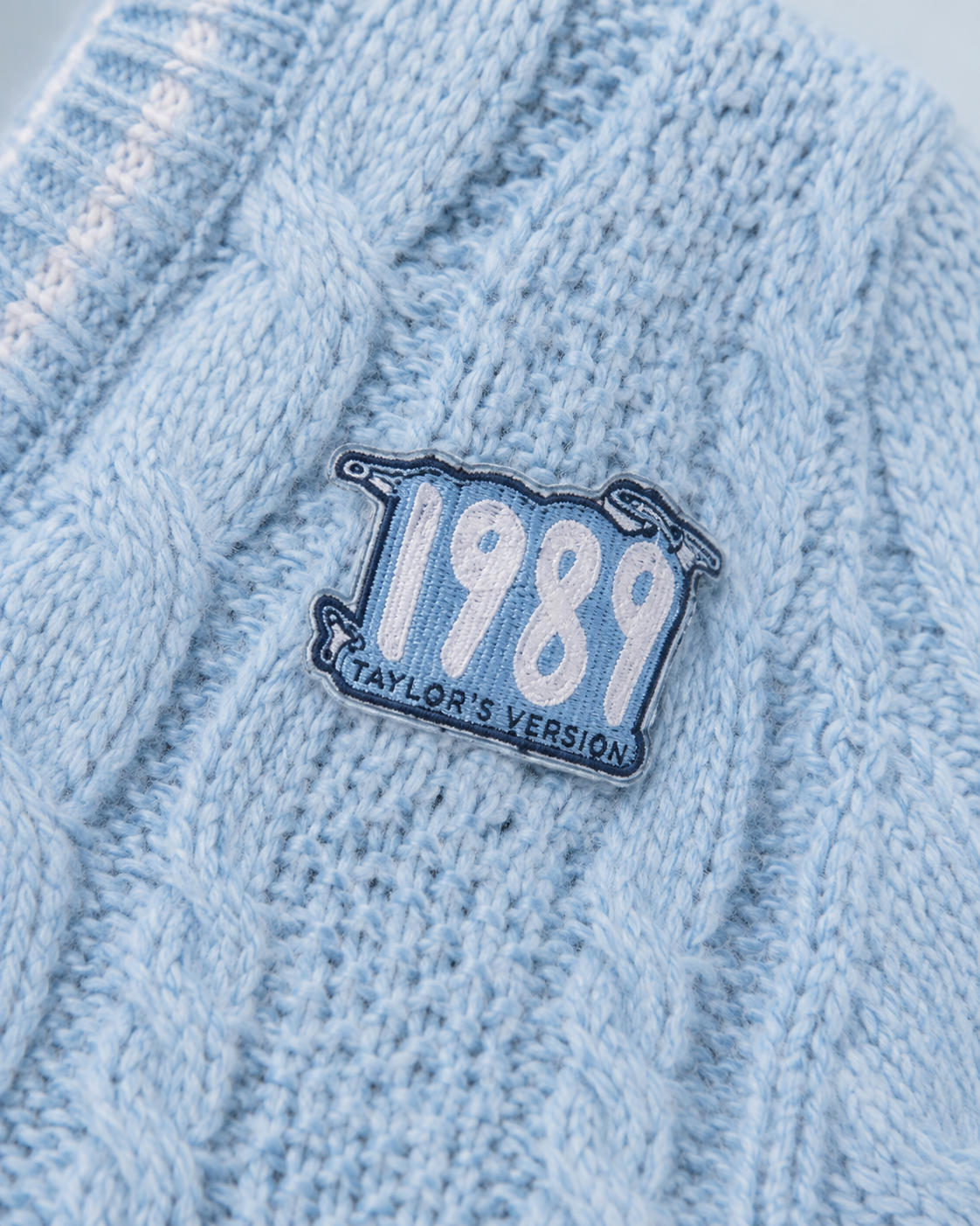 1989 Baby Cardigan Taylors Version, Blue Knit Sweater