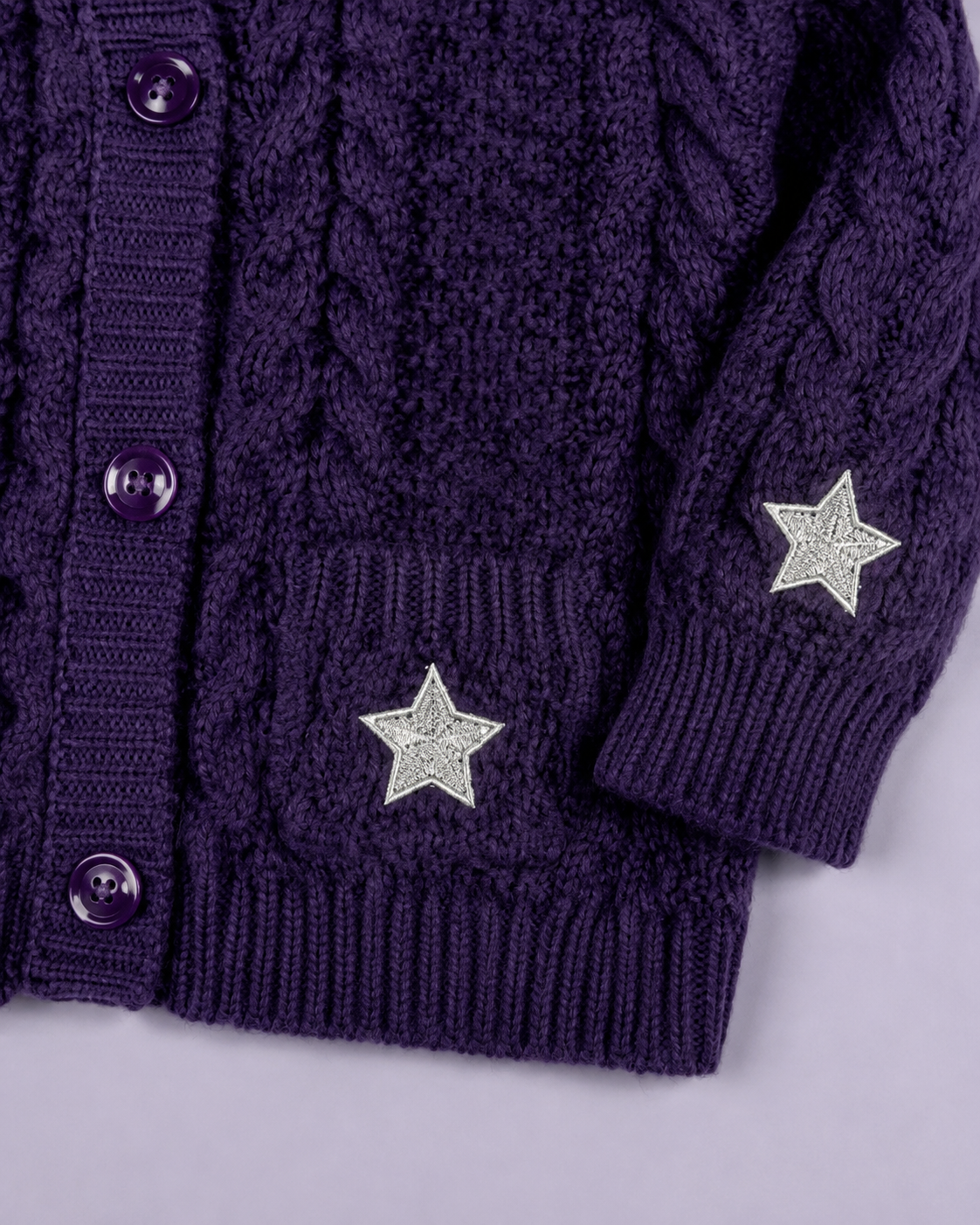 Speak Now Baby Cardigan Taylors Version, Purple Knit Sweater