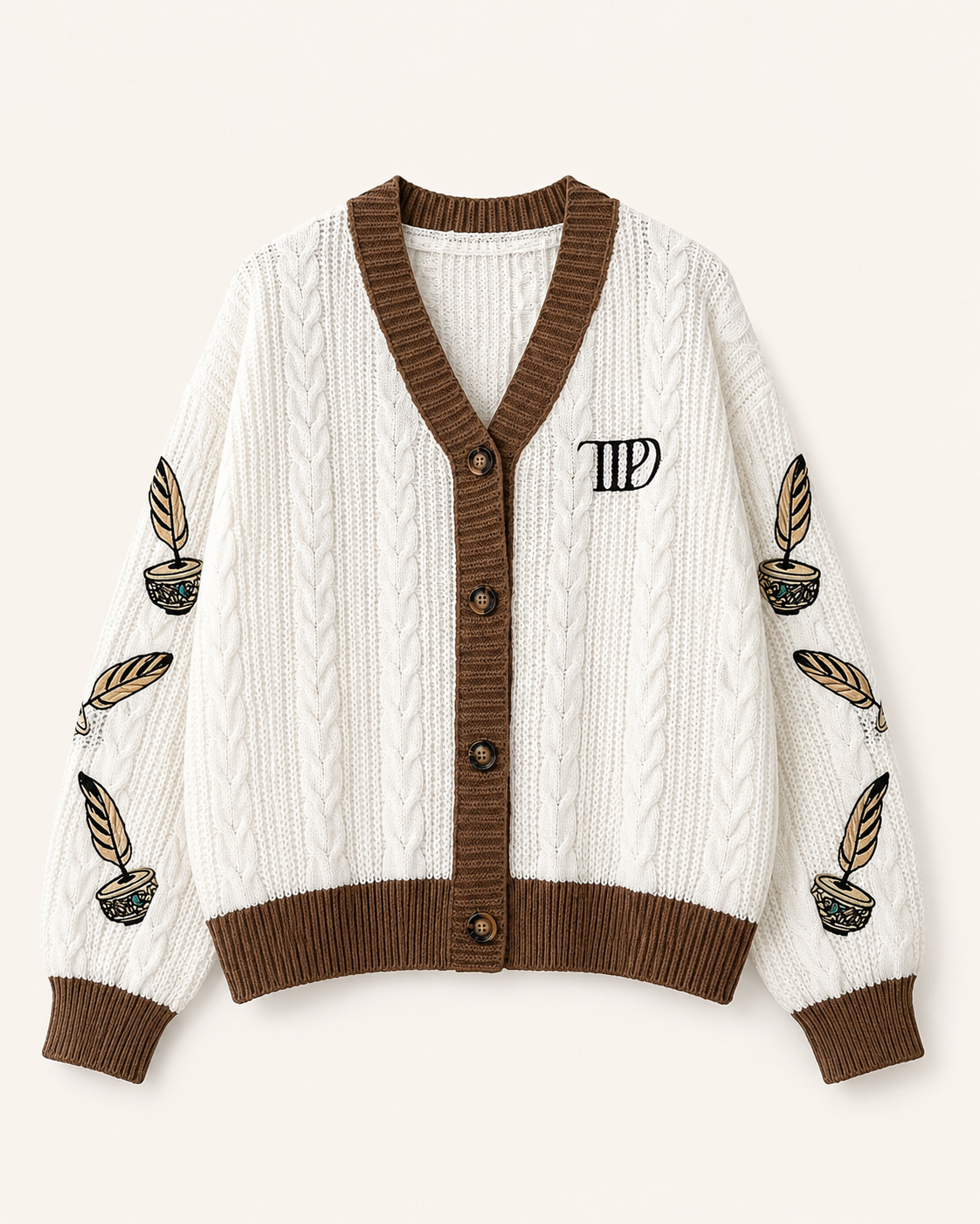Tortured Poets Department Cardigan - Eras Tour Sweater