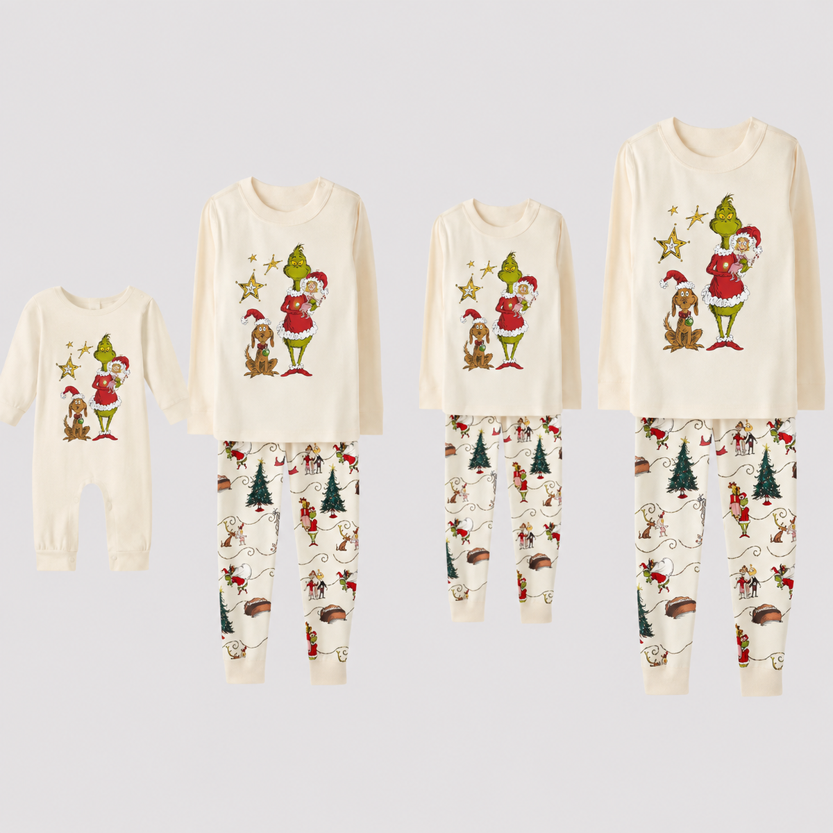 Holiday Mischief-Grinch Family Christmas Pajamas