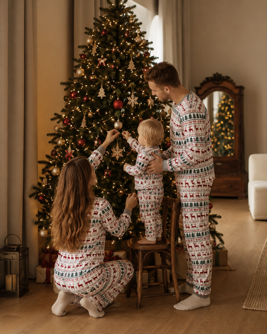 Snug Snow-Family Matching Christmas Pajamas