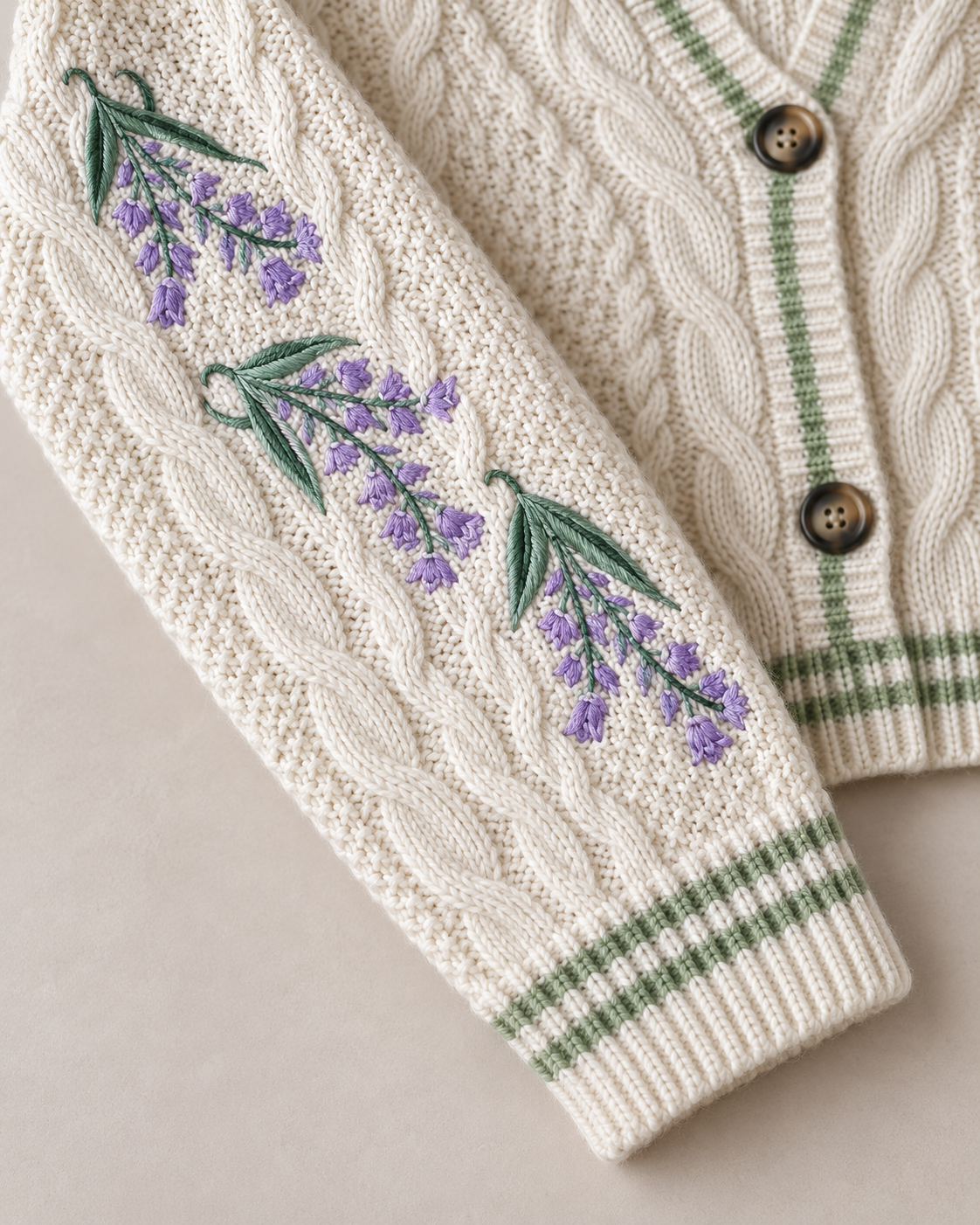 The Lakes Green Cardigan Taylors Version, Lavender Sweater