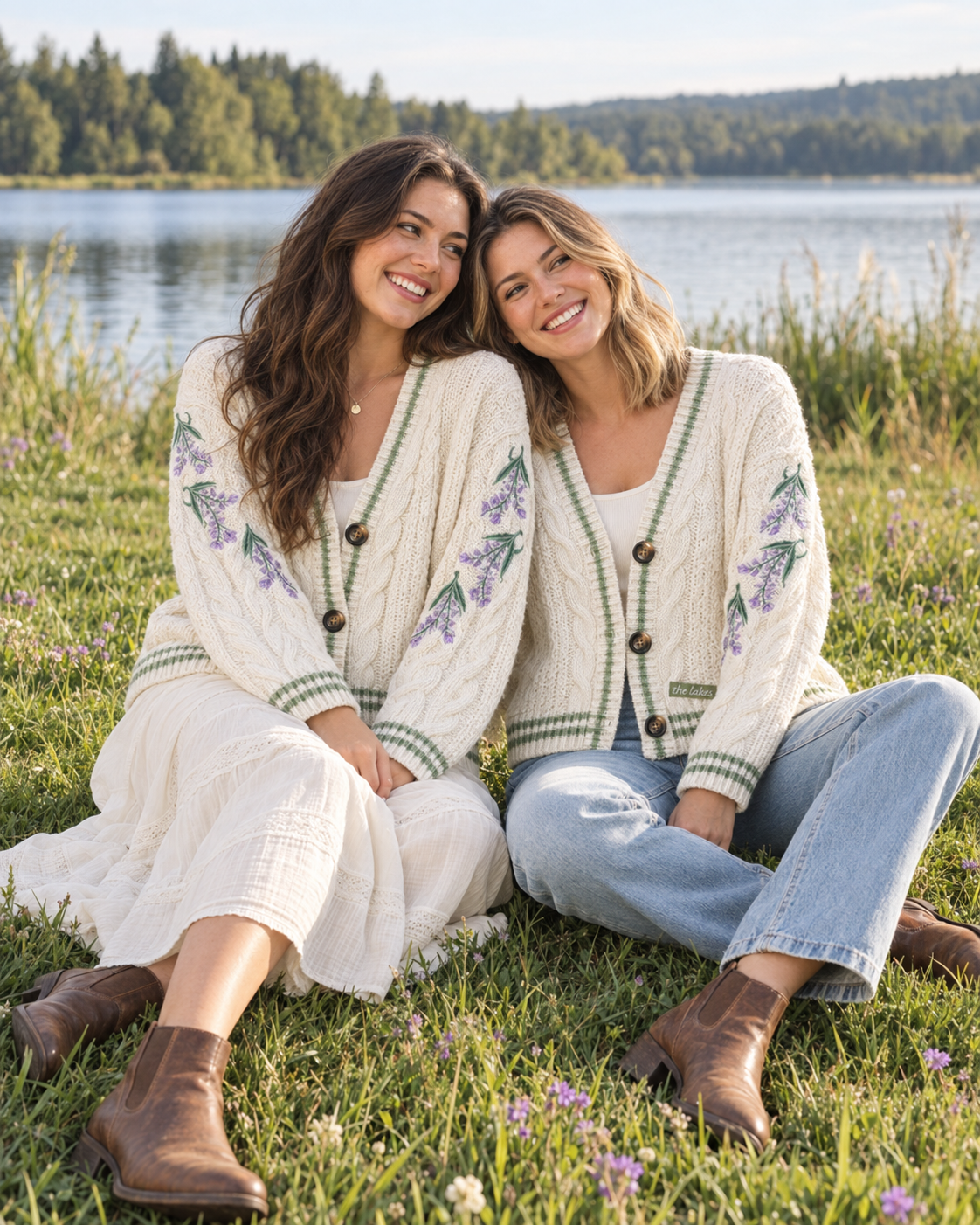 The Lakes Green Cardigan Taylors Version, Lavender Sweater