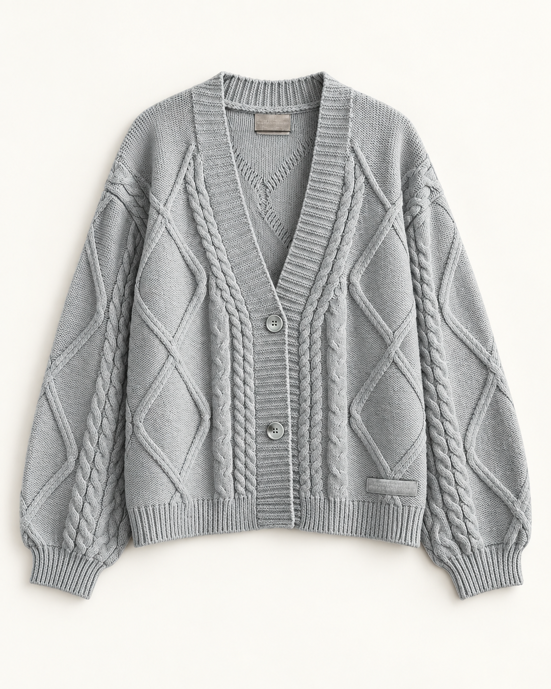 Tortured Poets Department Gray Cardigan - New Album Eras Tour Sweater