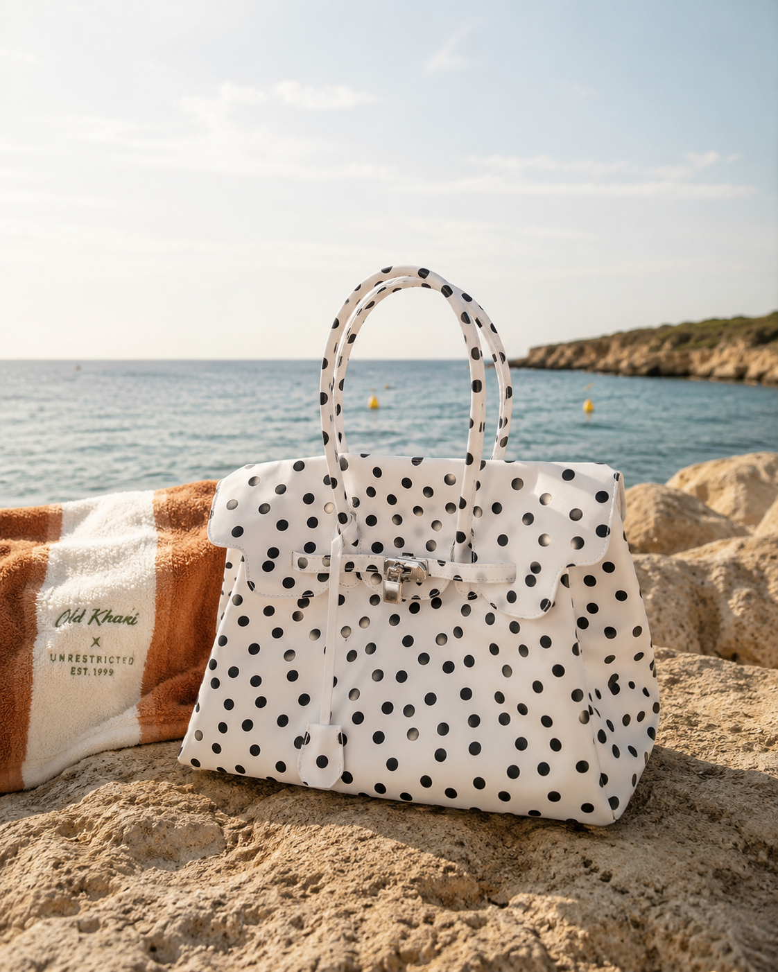 Polka Dot jellyfirkin bag