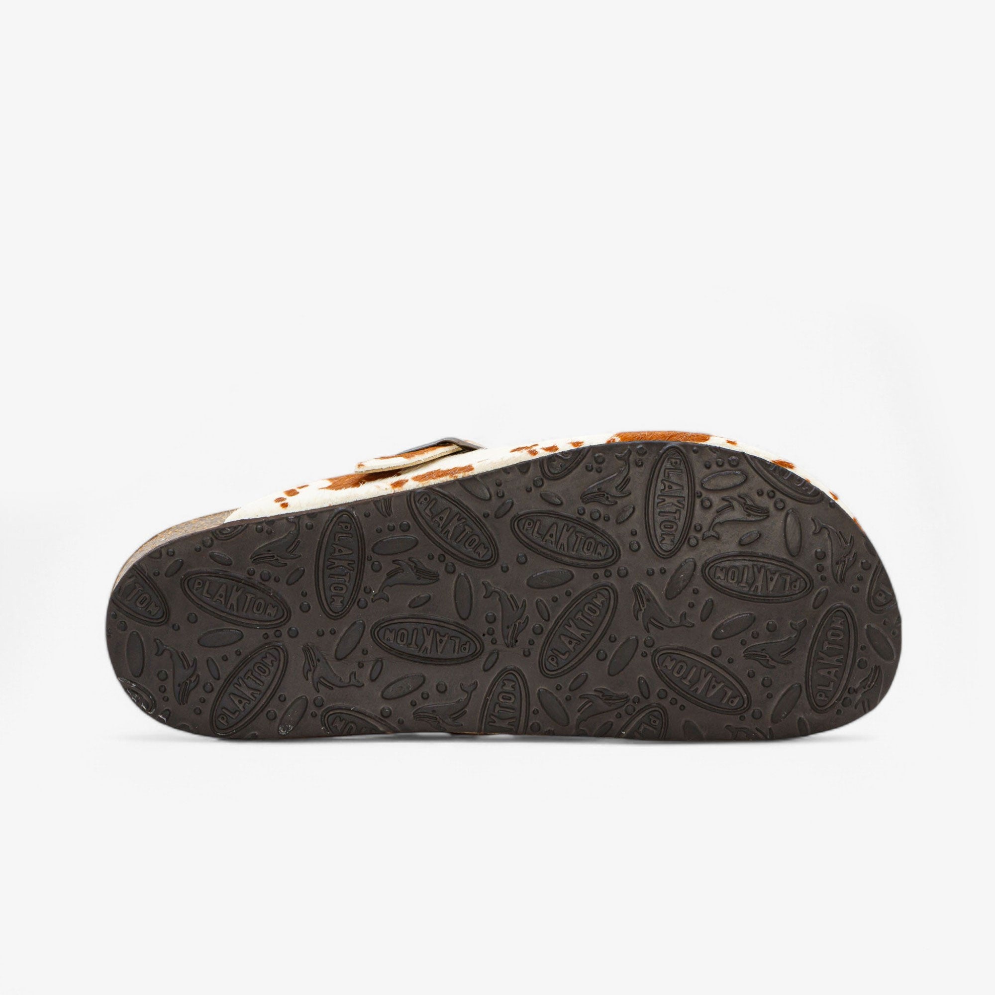 Cow Print Cuero Clog Shoes