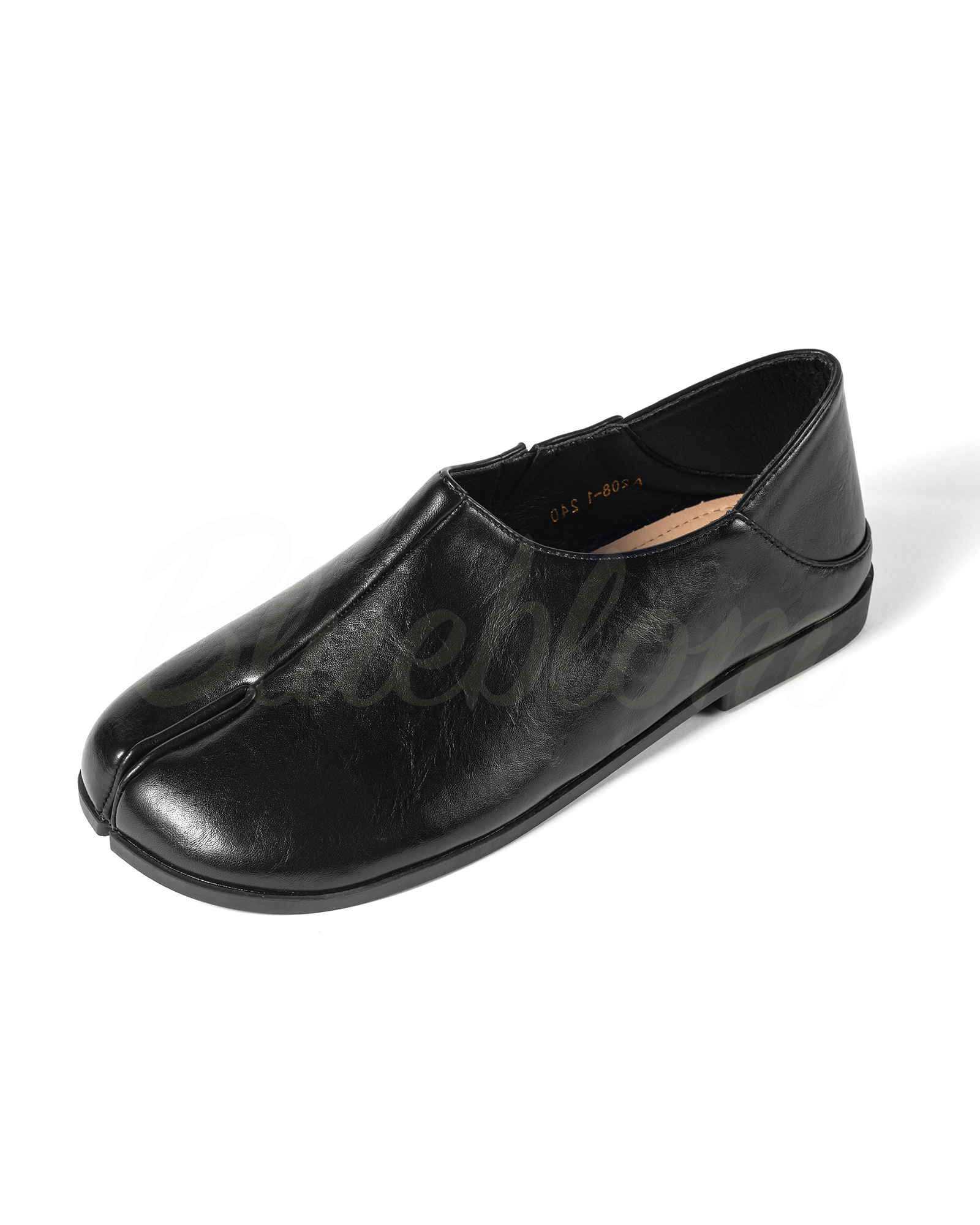 Black Simple Tabi Shoes
