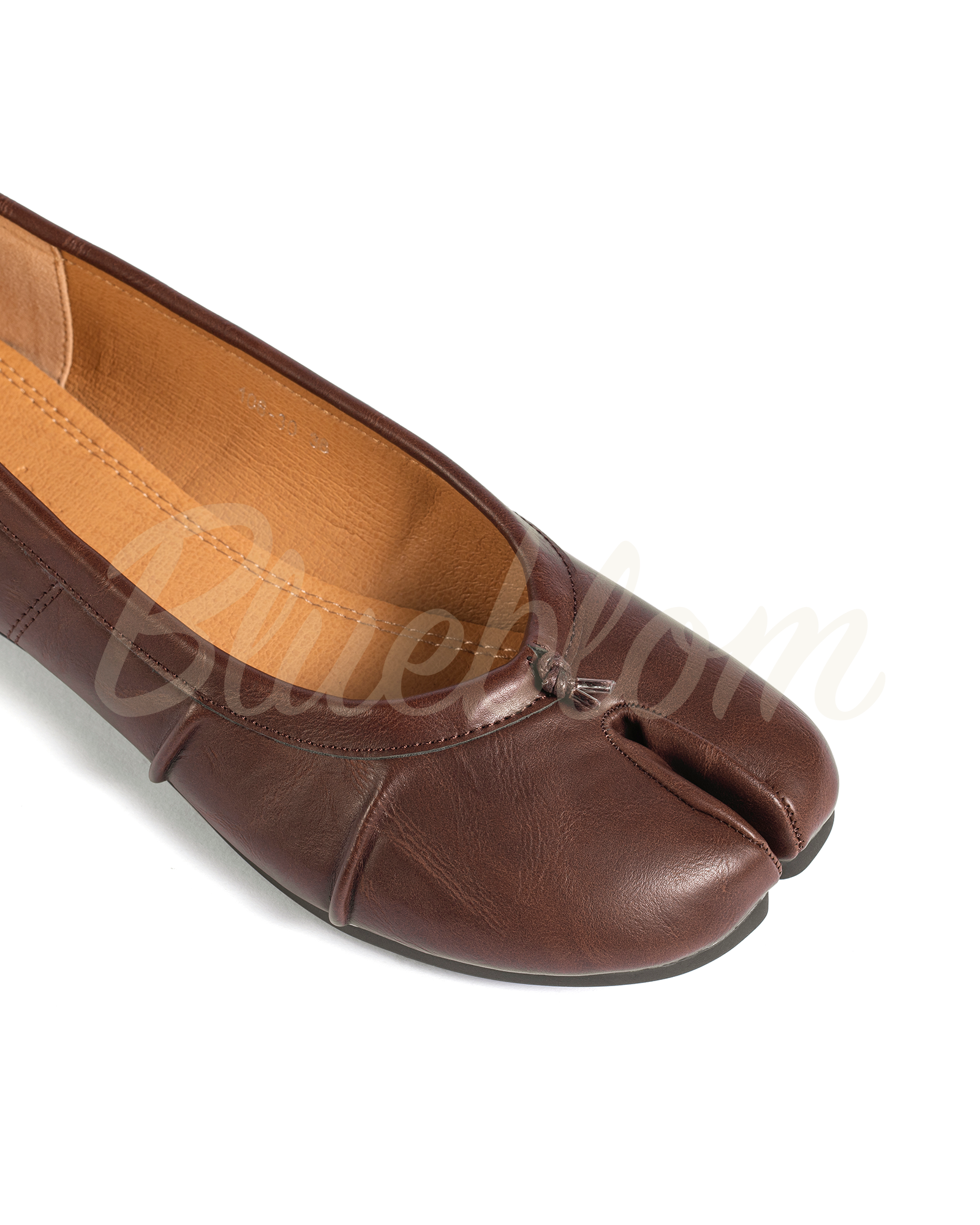 Brown Ballet Tabi Shoes