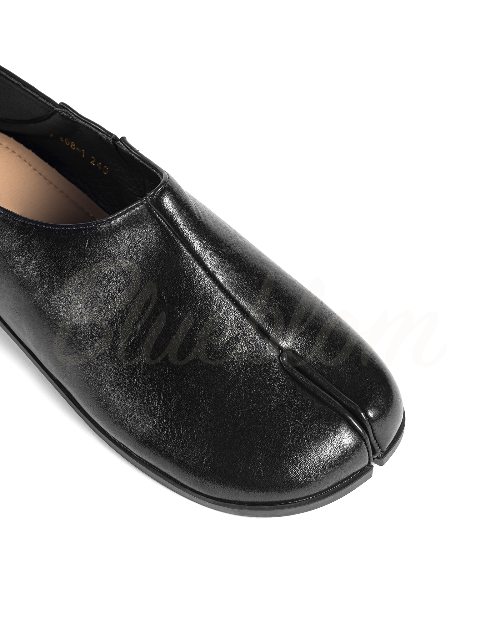 Black Simple Tabi Shoes