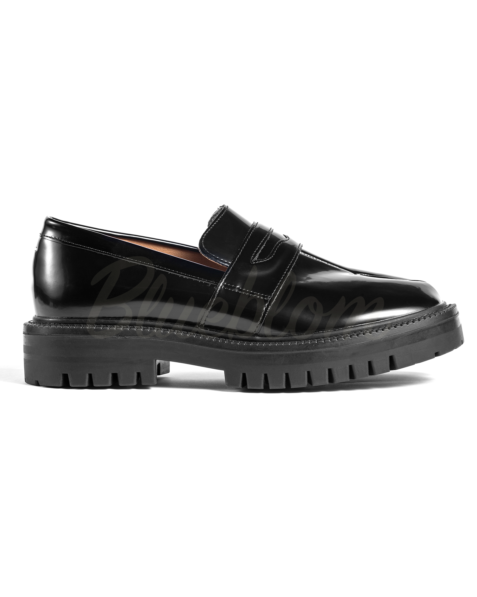 Thick Heel Tabi Loafers
