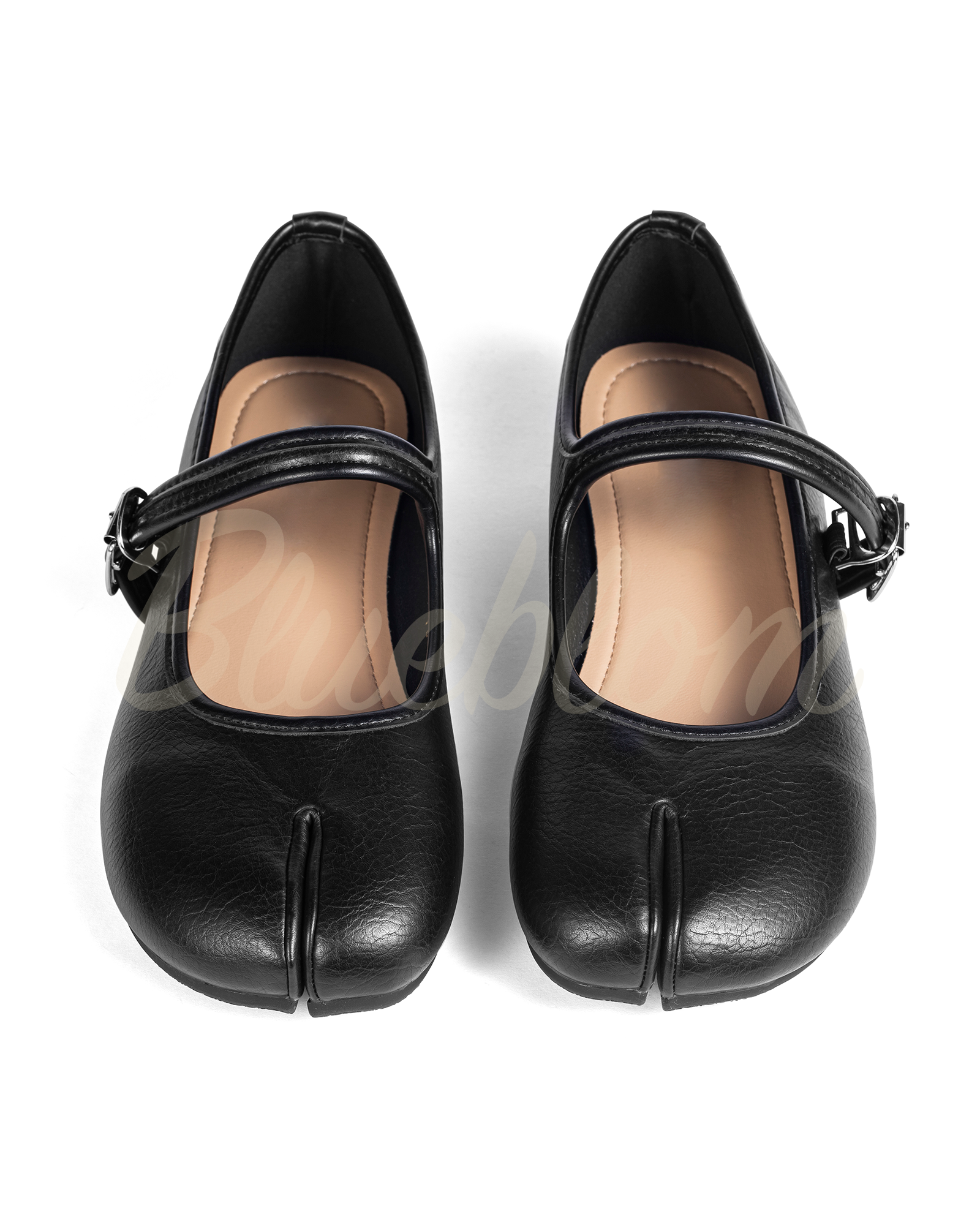 Black Round Toe Mary-Janes