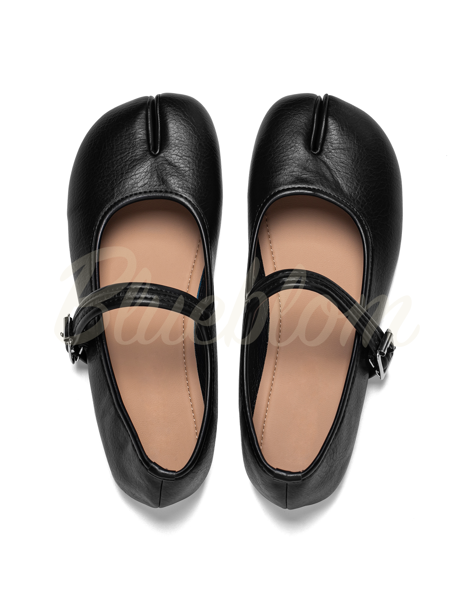 Black Round Toe Mary-Janes