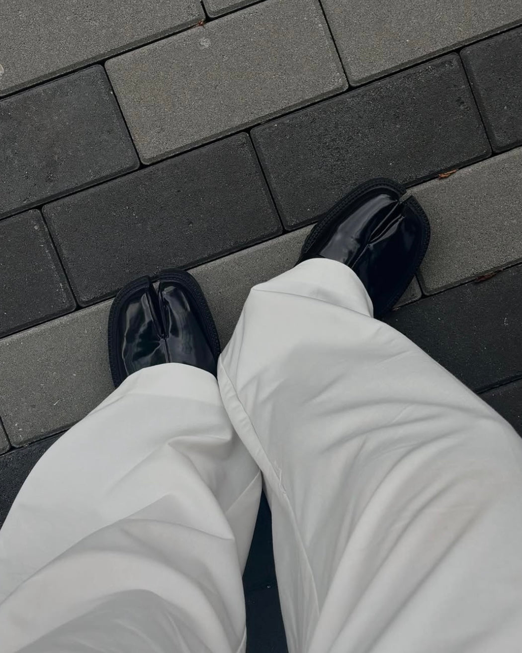 Thick Heel Tabi Loafers