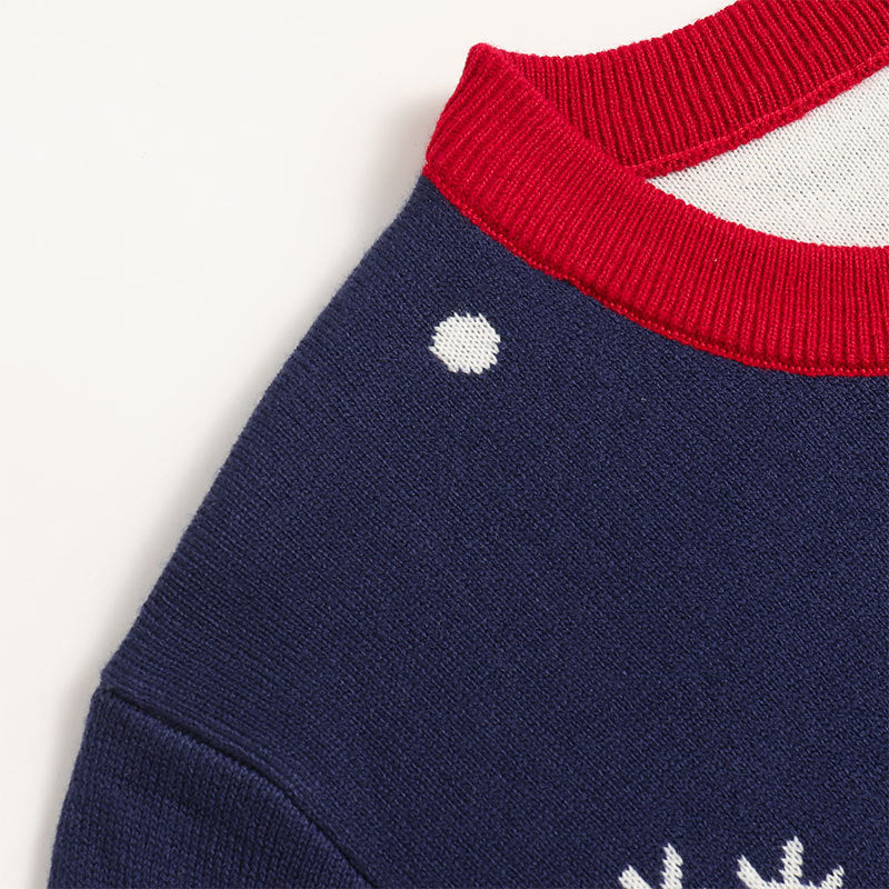 Xmas Tree & Reindeer Holiday Christmas Sweater