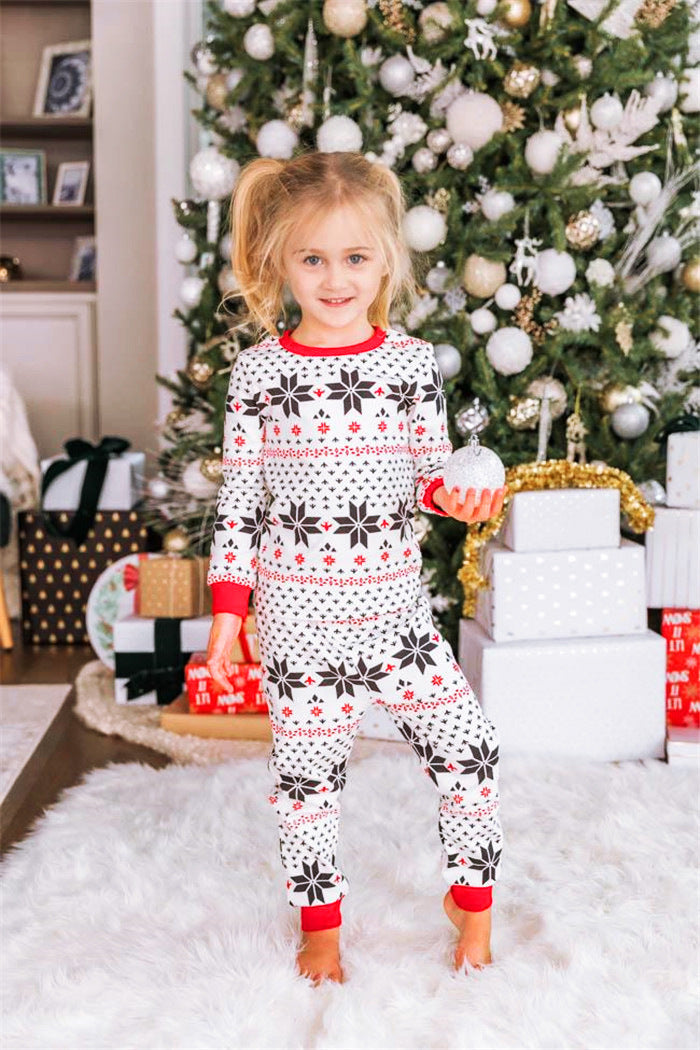 Snowy Flurries-Family Matching Christmas Pajamas