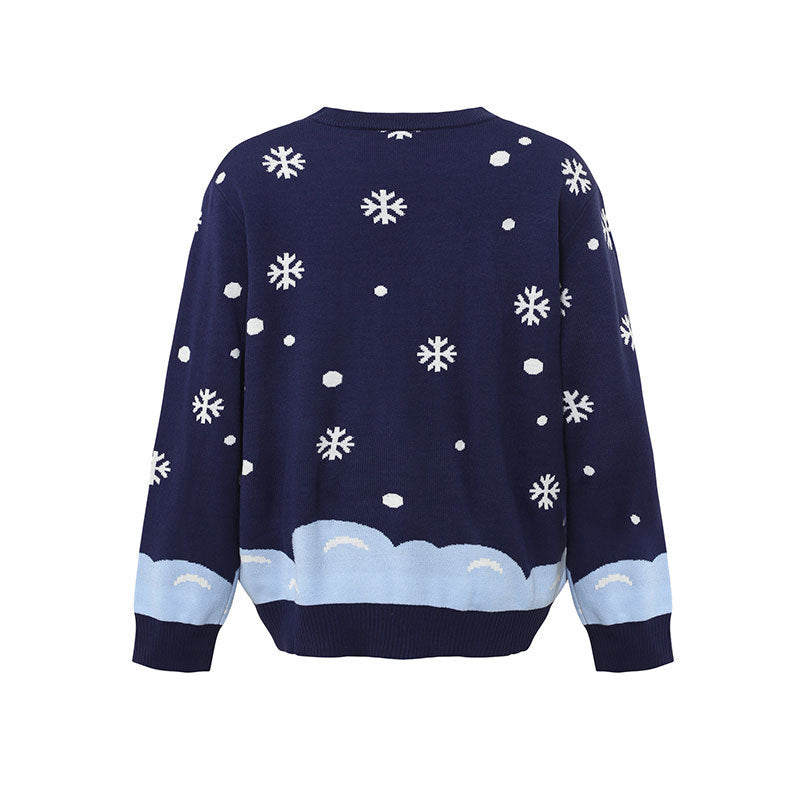 Santa’s Joyful Bathtub Show Christmas Sweater
