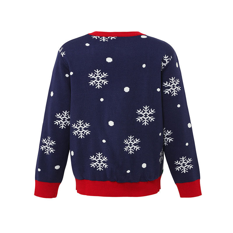 Xmas Tree & Reindeer Holiday Christmas Sweater