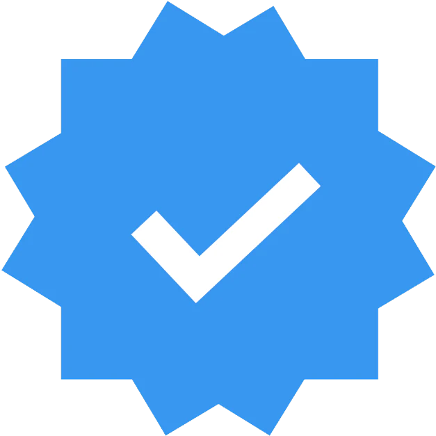 blue tick logo