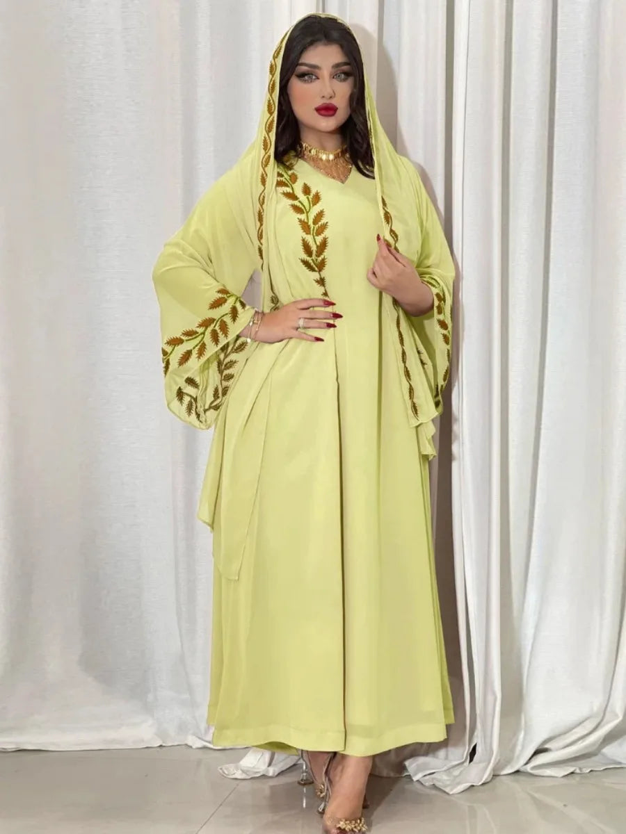 Arabic Clothing Kaftan Dress for Women | Moroccan Dress & Abaya