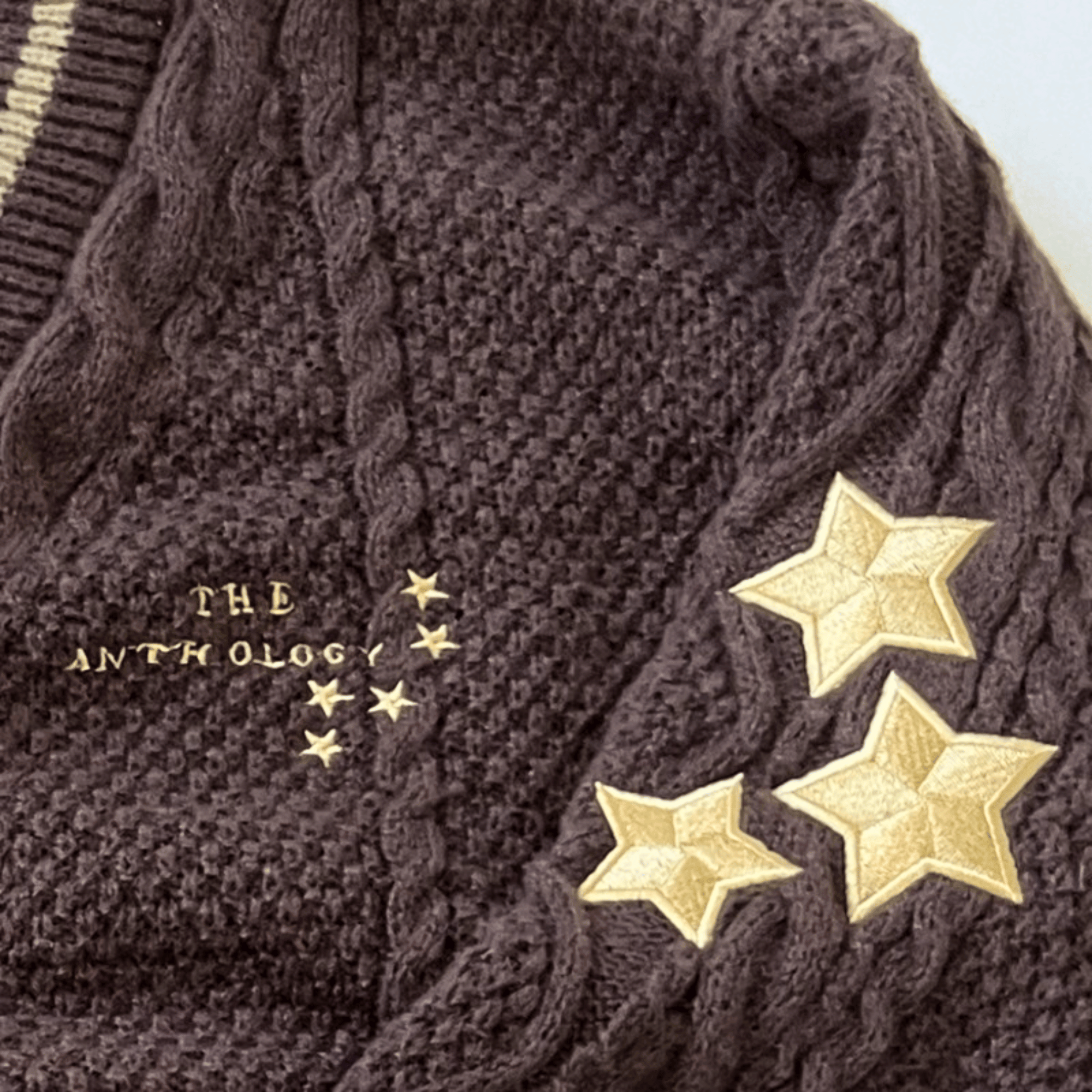 Tortured Poets Department Brown The Anthology Cardigan