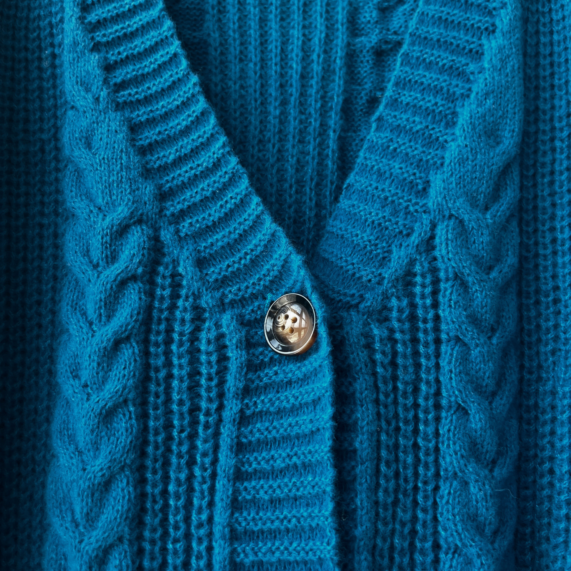 Koi Fish Embroidered Cardigan Sweater