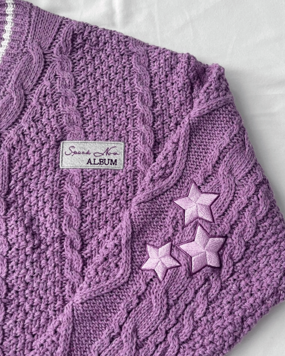 Speak Now Lavender Cardigan Taylors Version