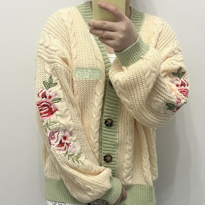 Folklore Betty's Garden Cardigan, Eras Tour Outfit Floral Sweater