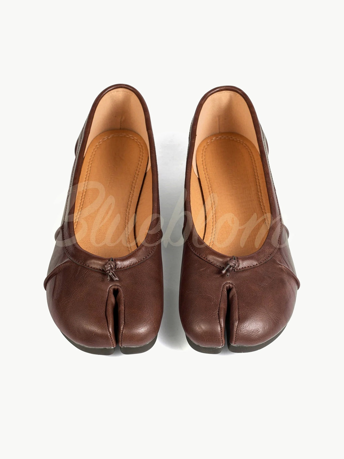 Brown Ballet Tabi Shoes