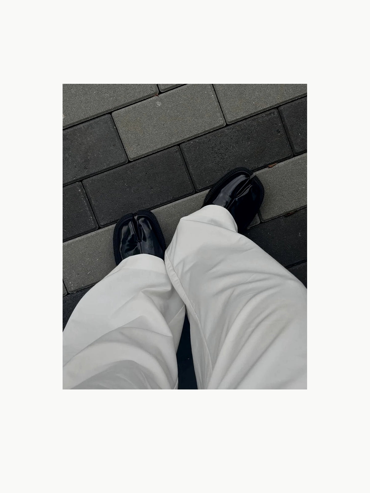 Thick Heel Tabi Loafers