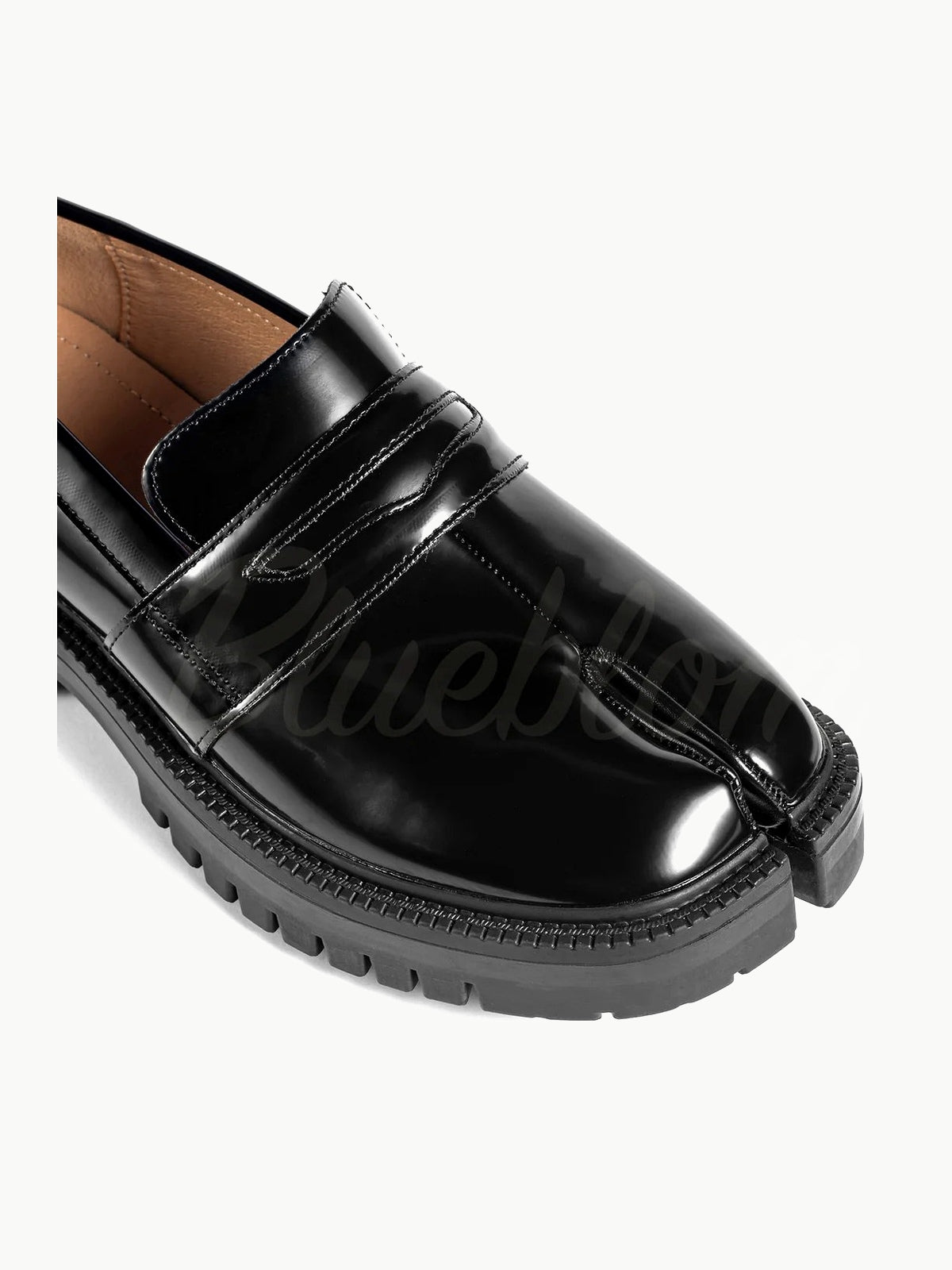Thick Heel Tabi Loafers