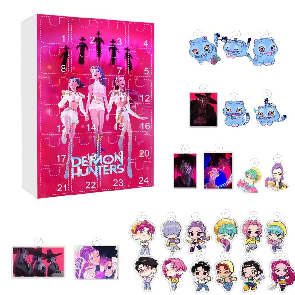 KPOP Huntrix Team Christmas 2026 Advent Calendar