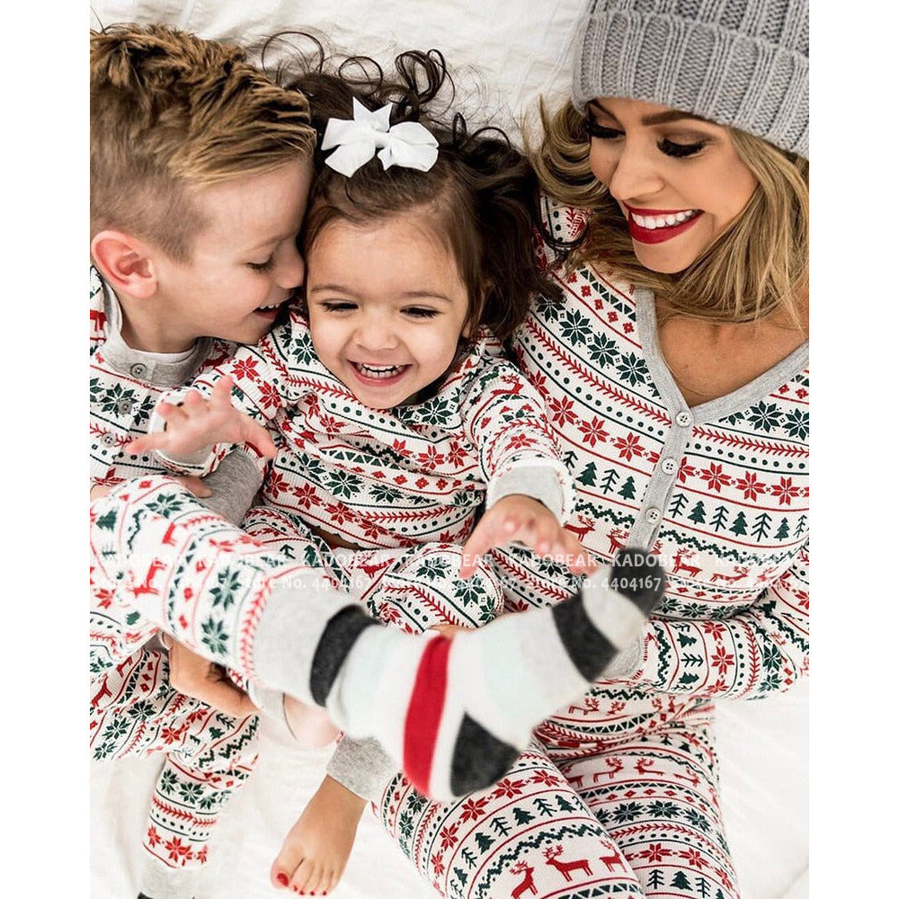 Snug Snow-Family Matching Christmas Pajamas