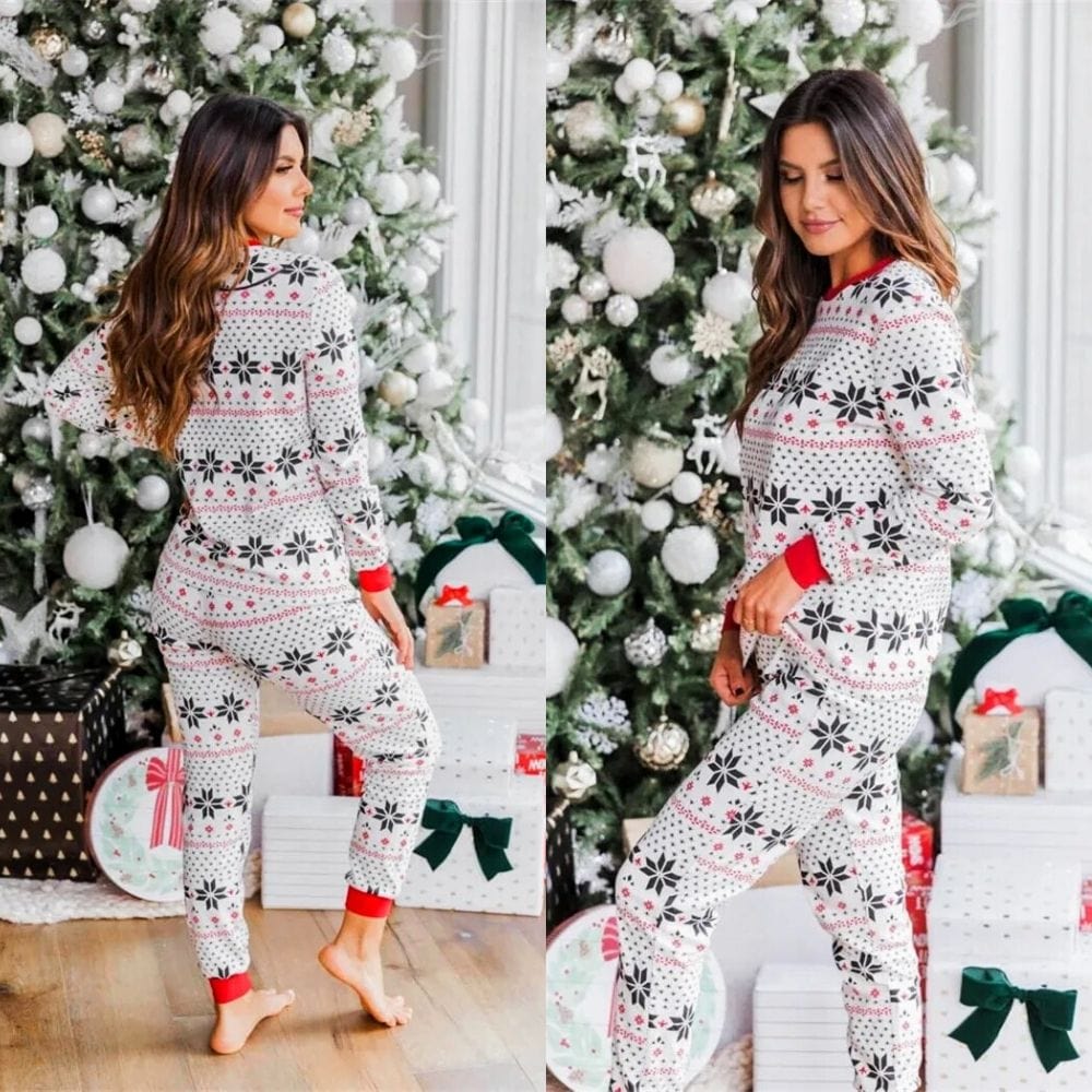 Snowy Flurries-Family Matching Christmas Pajamas