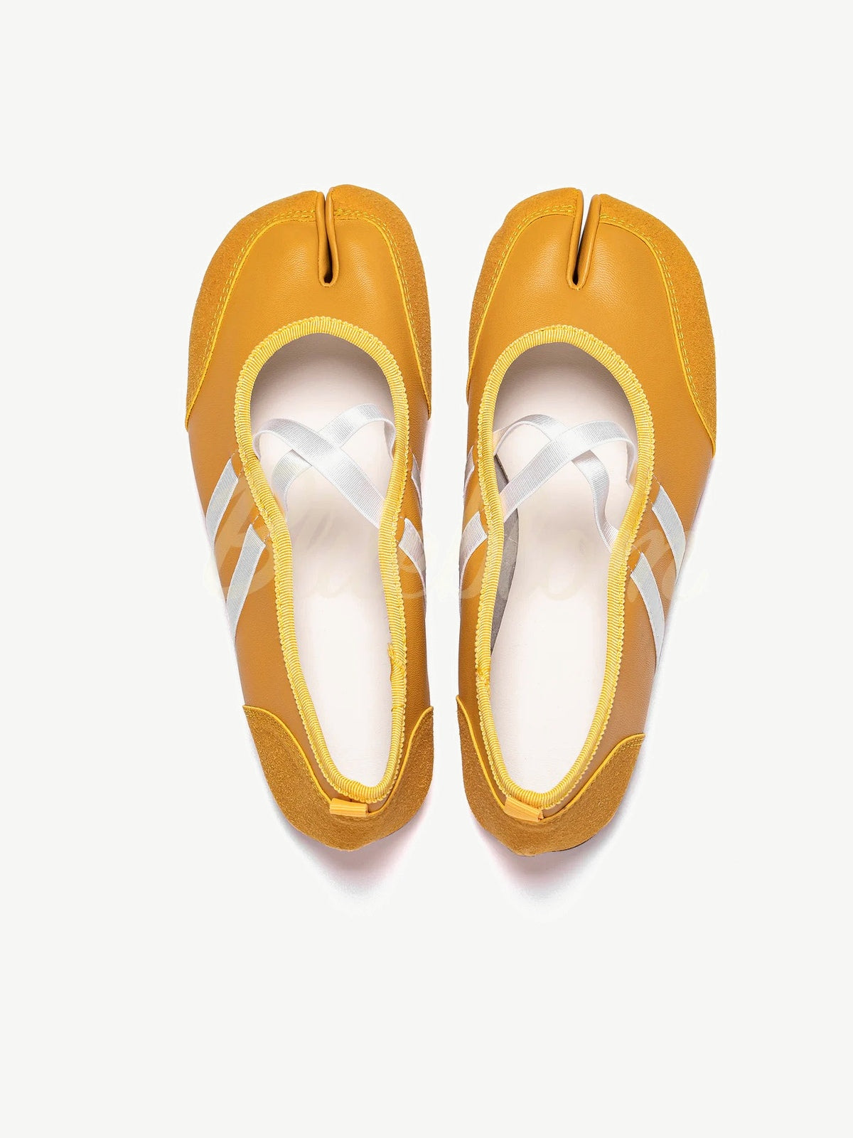 Cross Straps Tabi Ballet Sneakers