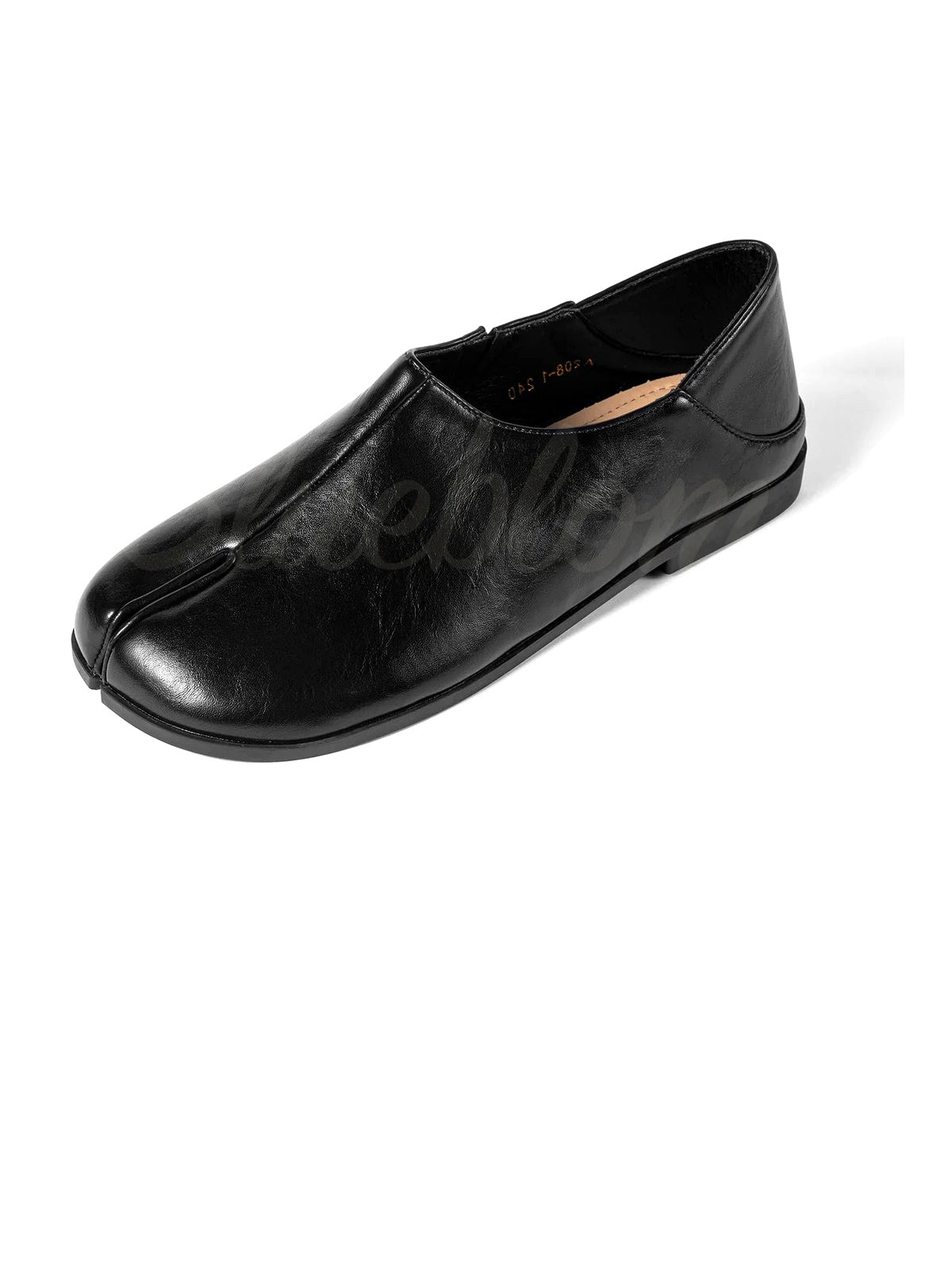 Black Simple Tabi Shoes