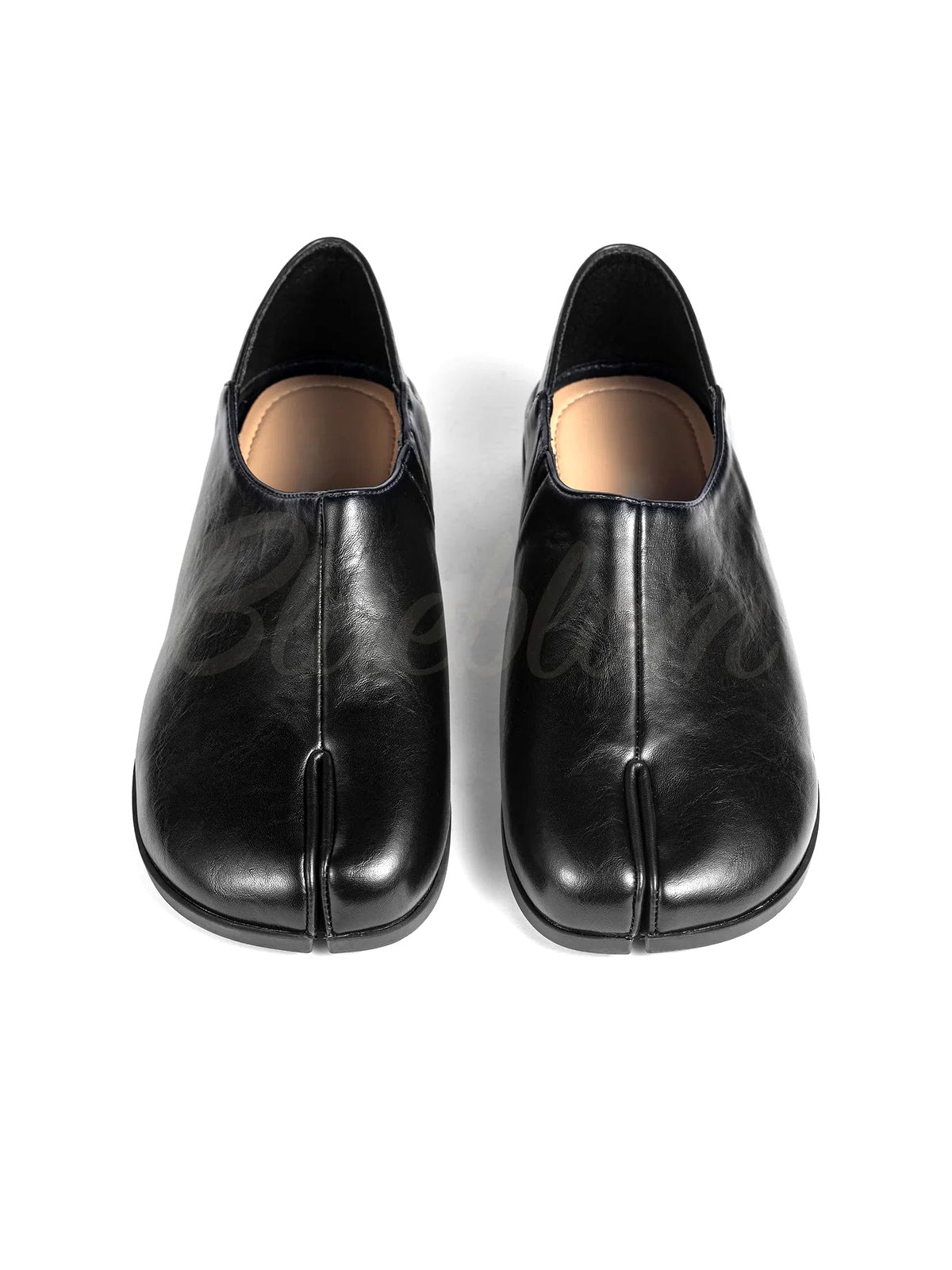 Black Simple Tabi Shoes