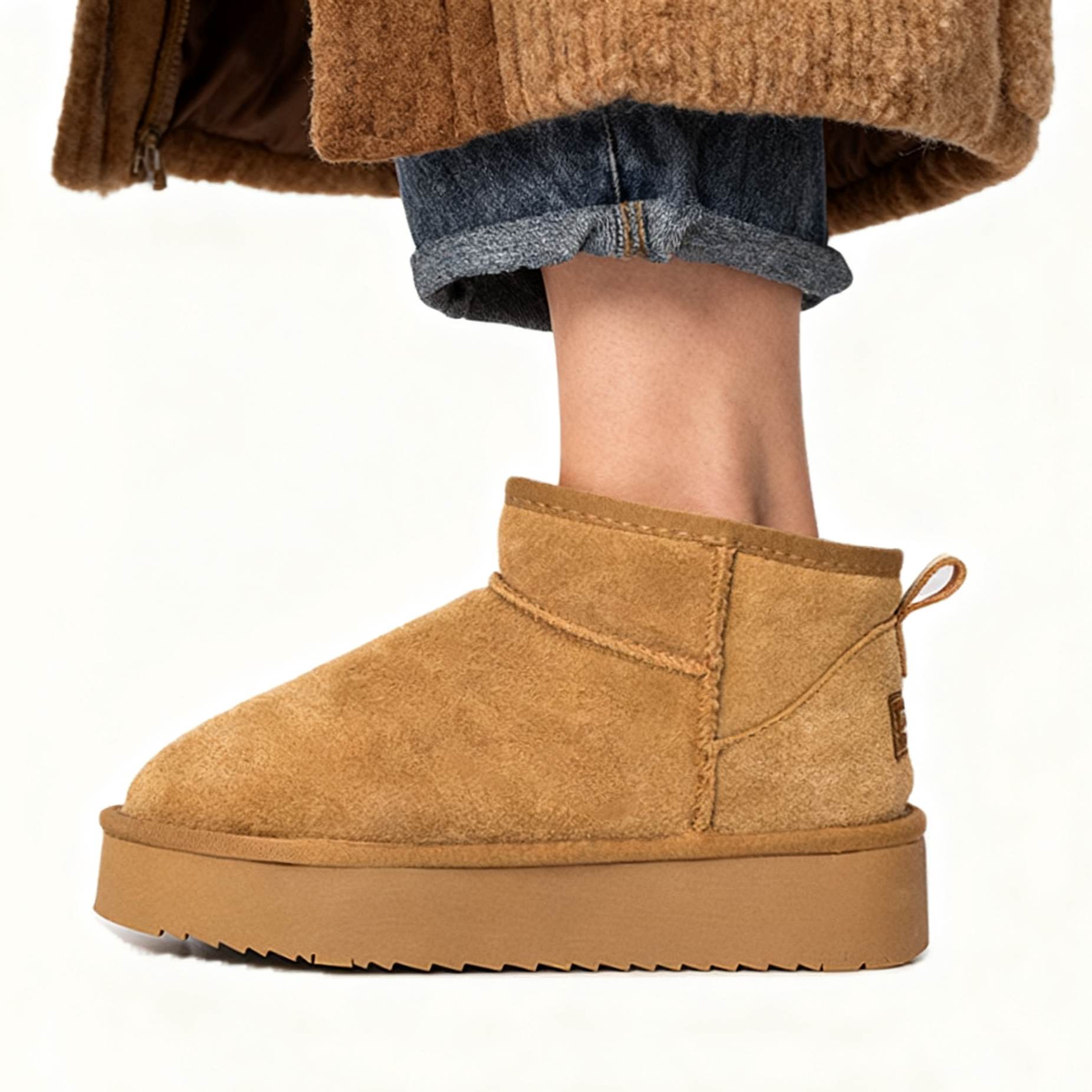 Platform Classic Ankle Snow Boots